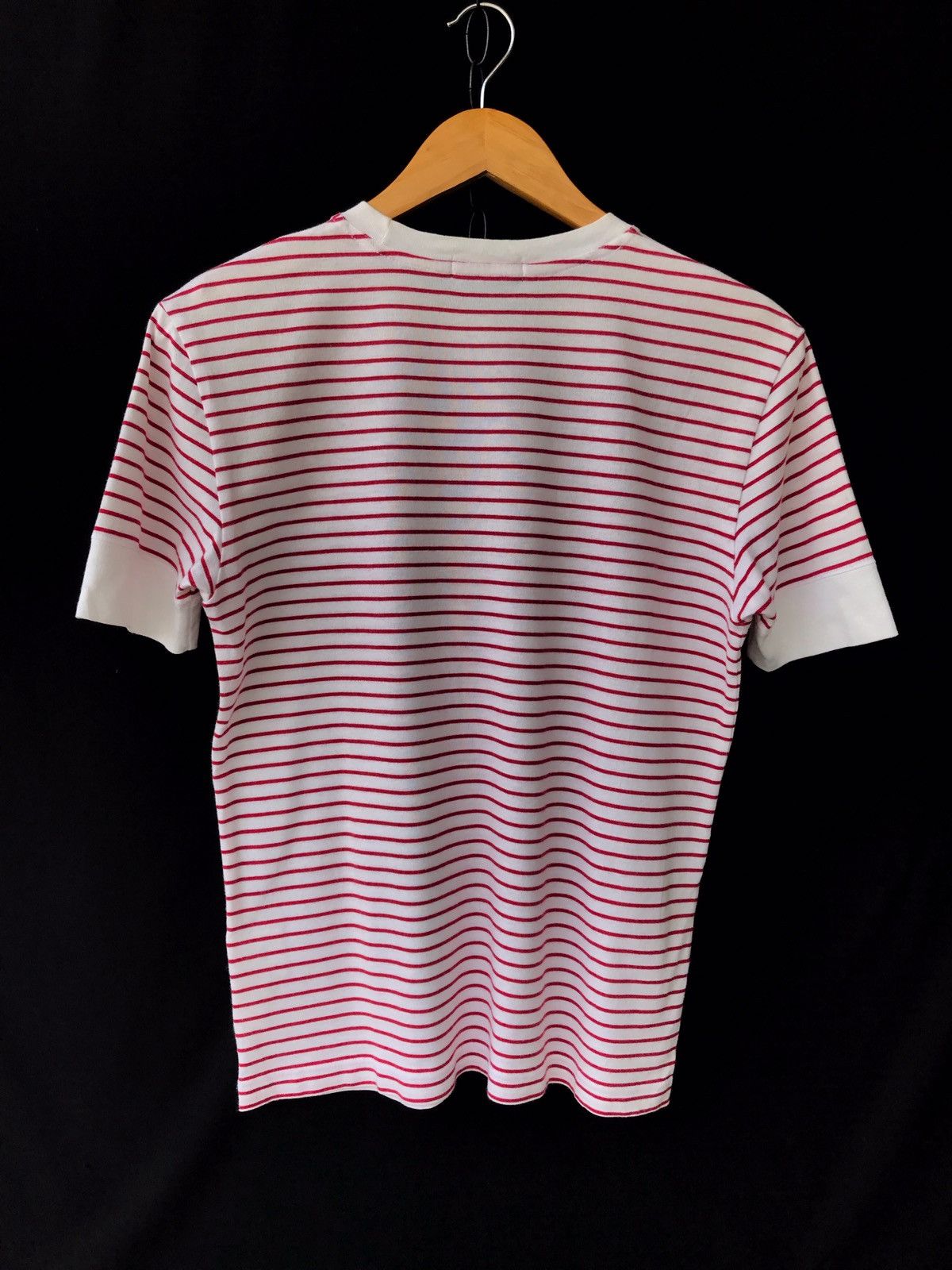 Burberry Iconic Big Logo Black Label Kurt Cobain Striped SS Shirt Size US S / EU 44-46 / 1 - 5 Thumbnail
