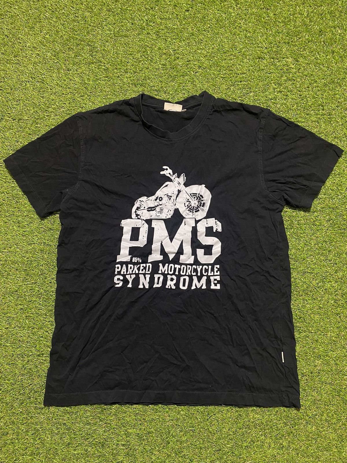 Band Tees Vintage PMS Parked Motorcycle Syndrome tee Bikers size M Size US M / EU 48-50 / 2 - 1 Thumbnail