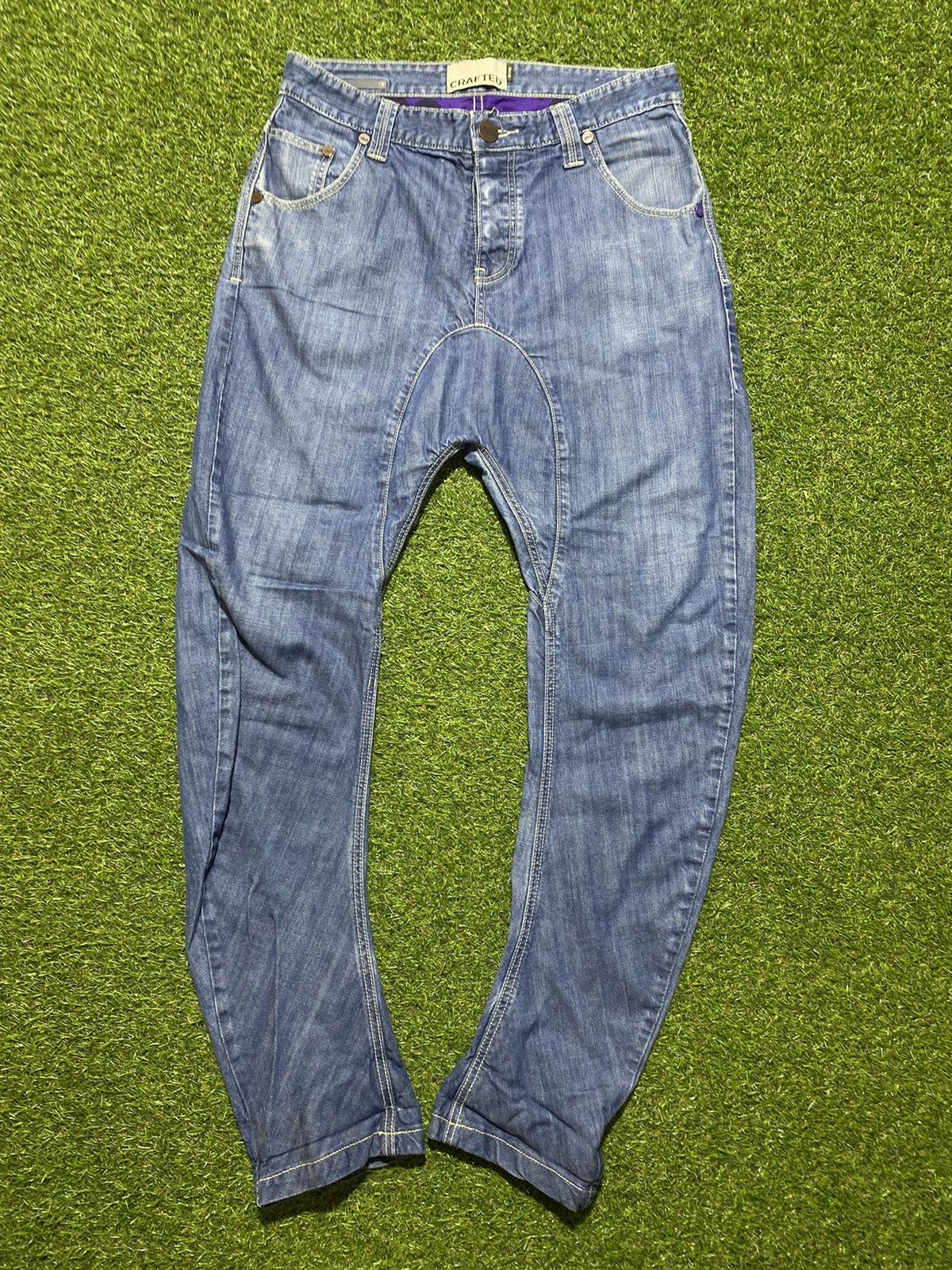 Japanese Brand Vintage 90s jeans denim streetwear Japanese style size 30x32 Size US 30 / EU 46 - 3 Thumbnail