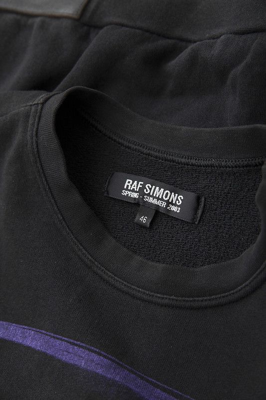 Raf Simons SS03 S.C. collage sweatshirt xx Size US S / EU 44-46 / 1 - 4 Thumbnail