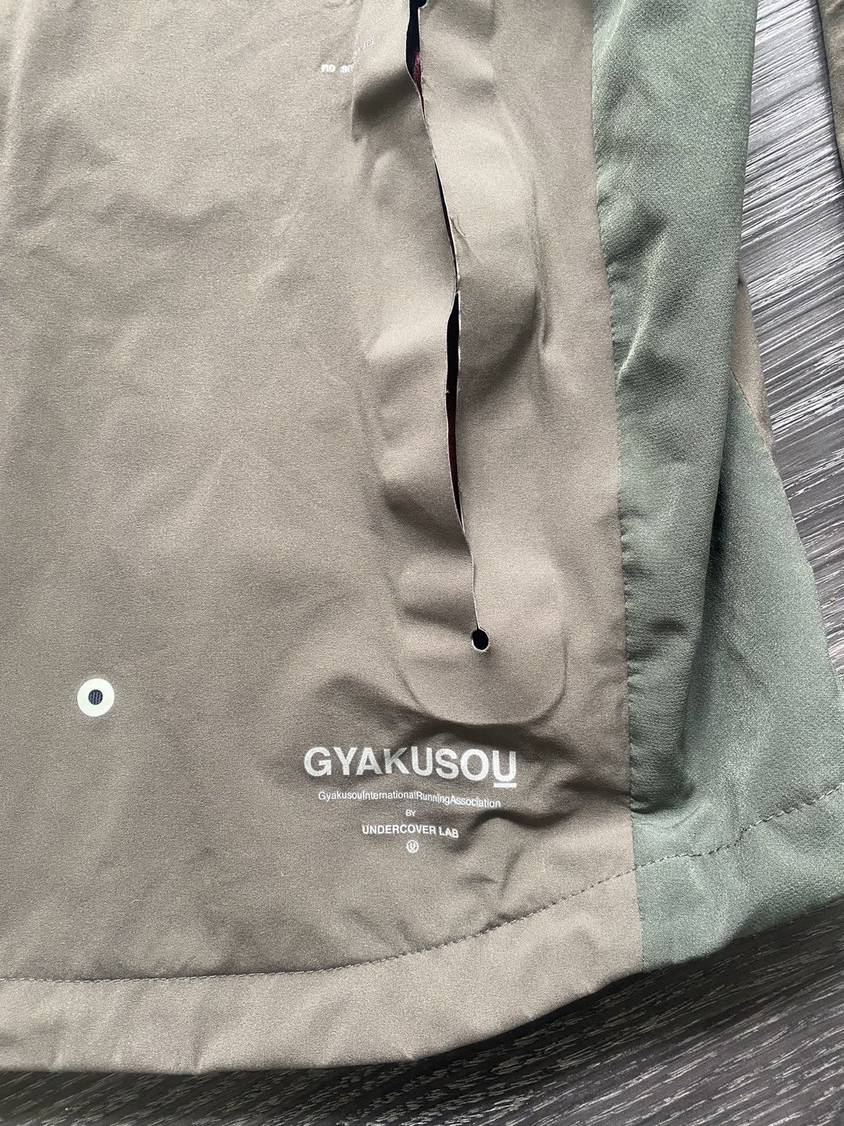 Gyakusou First generation mixed fabric hooded jacket Size US S / EU 44-46 / 1 - 2 Thumbnail