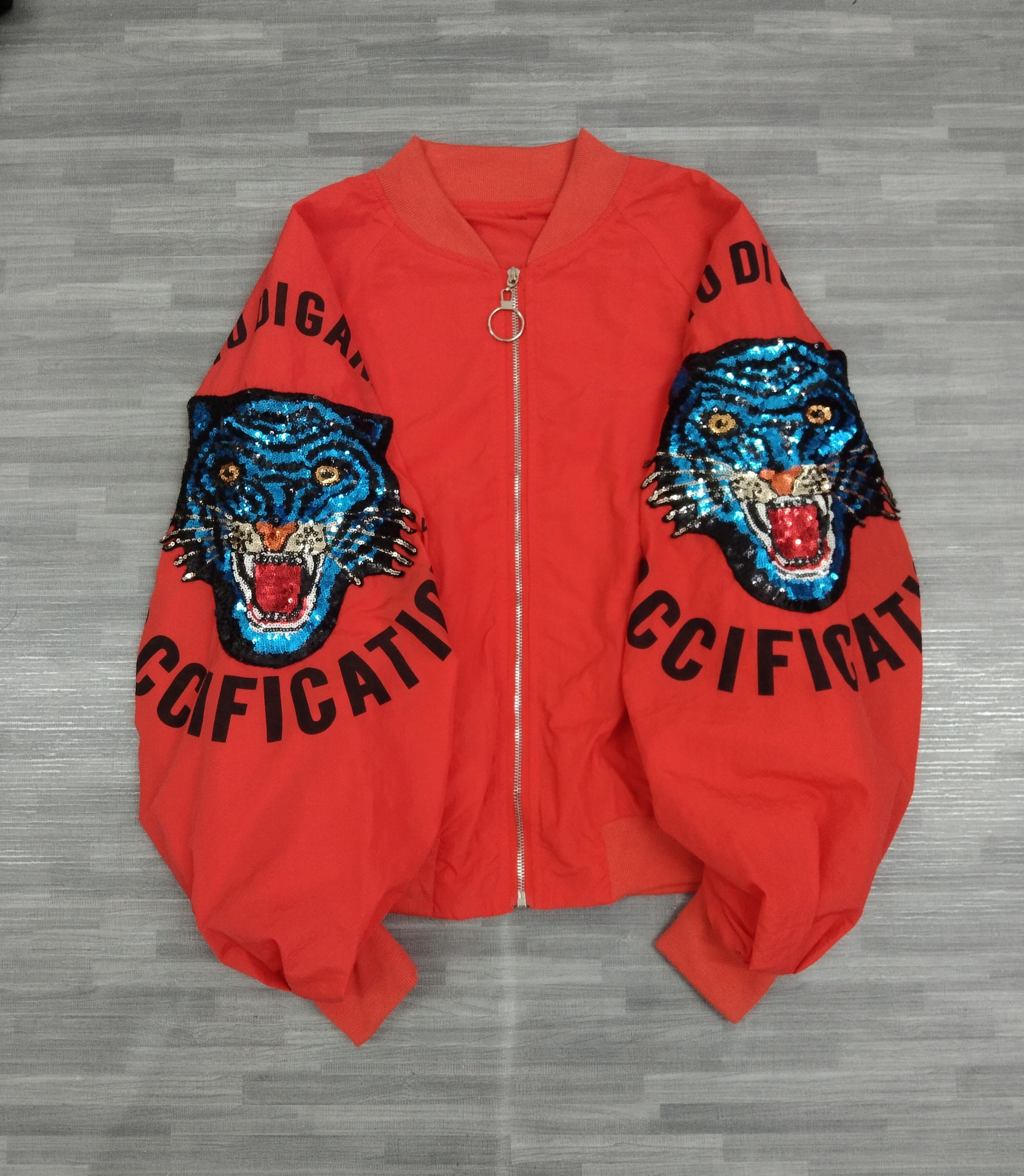 Ed Hardy BOMBER JACKET TIGERS LUCKY HOUSE Size US M / EU 48-50 / 2 - 3 Thumbnail