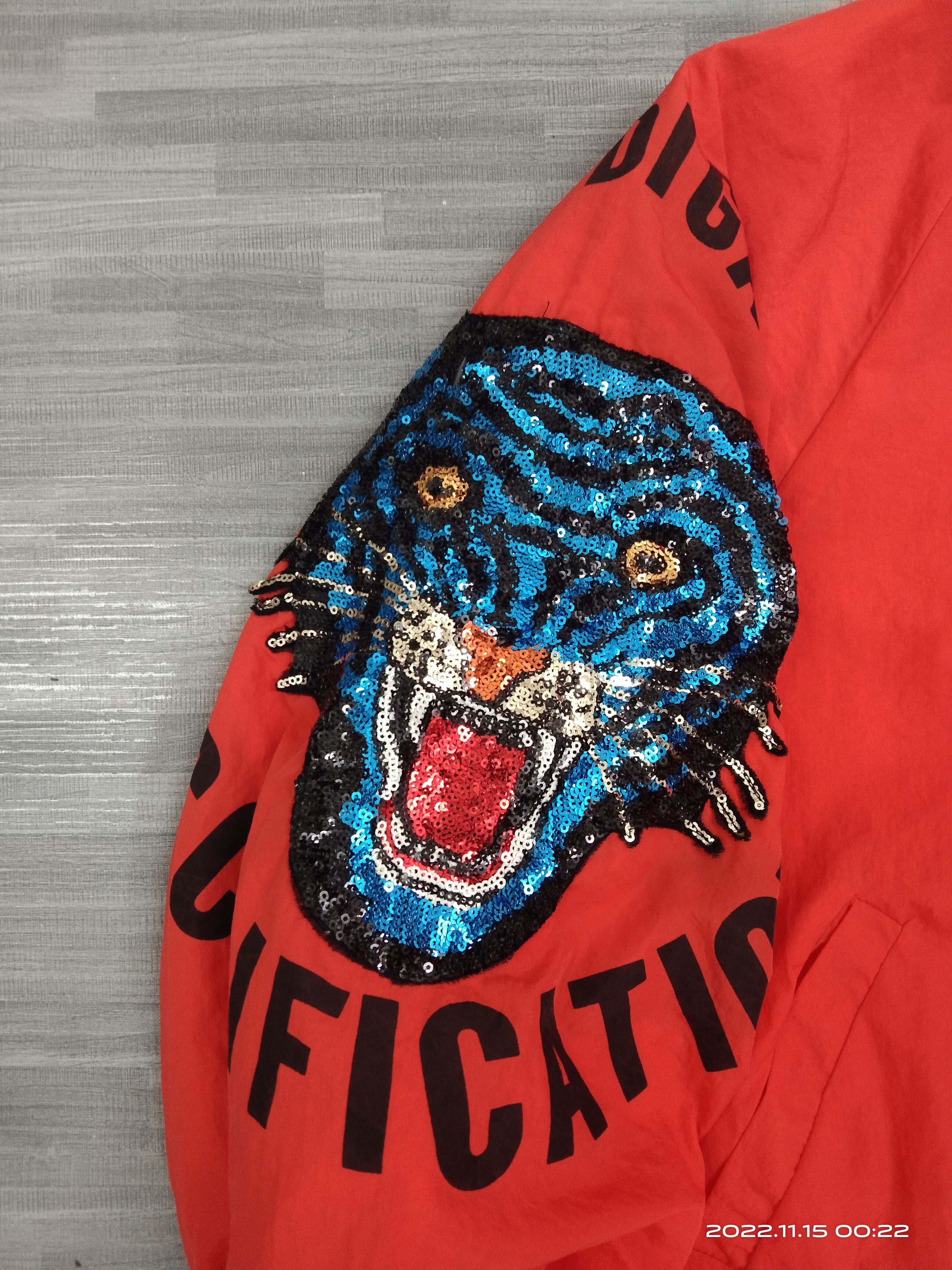 Ed Hardy BOMBER JACKET TIGERS LUCKY HOUSE Size US M / EU 48-50 / 2 - 5 Thumbnail