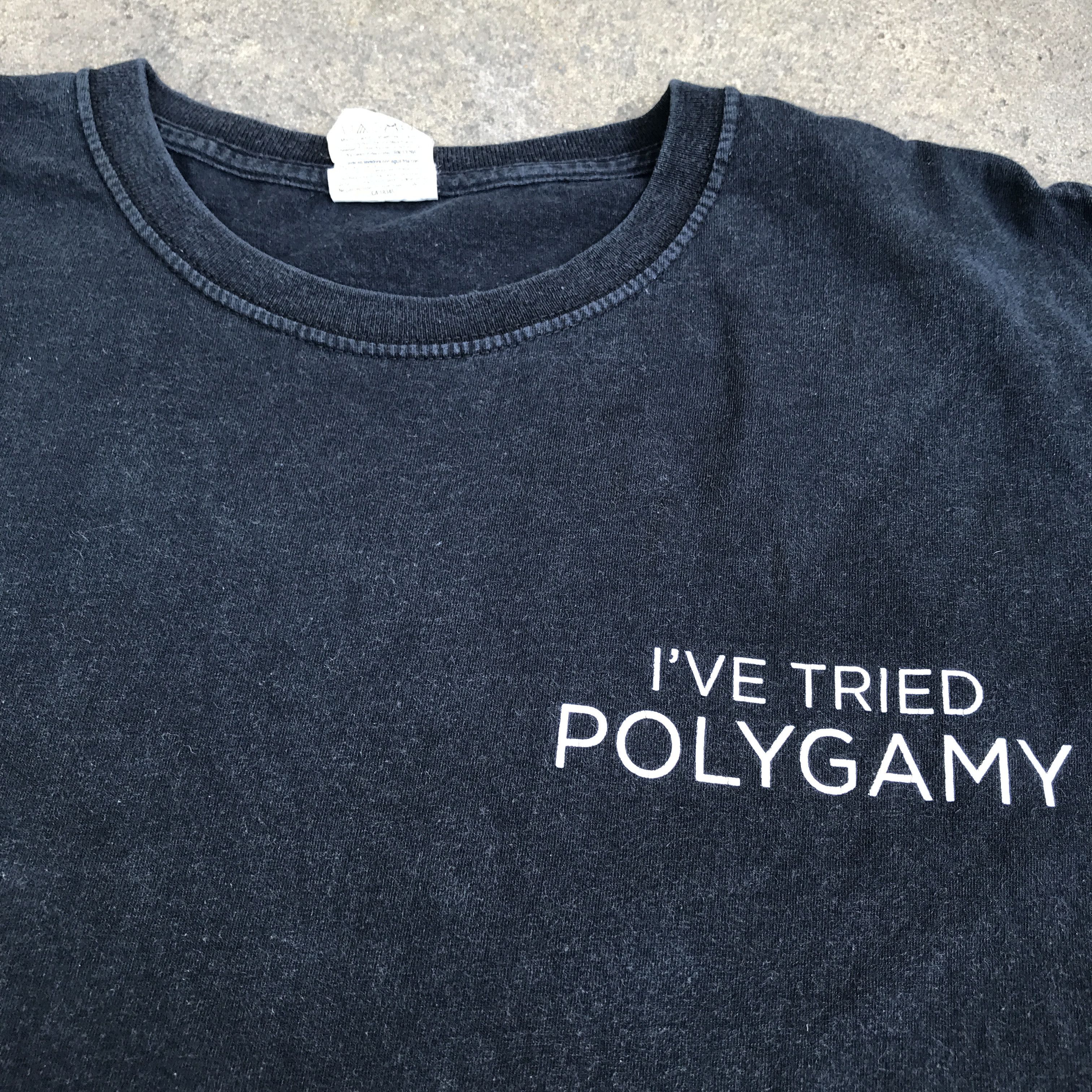 Jerzees × Vintage Vintage Y2K Polygamy Porter Wa Satch Beer Promo Tee 2XL Size US XXL / EU 58 / 5 - 4 Thumbnail