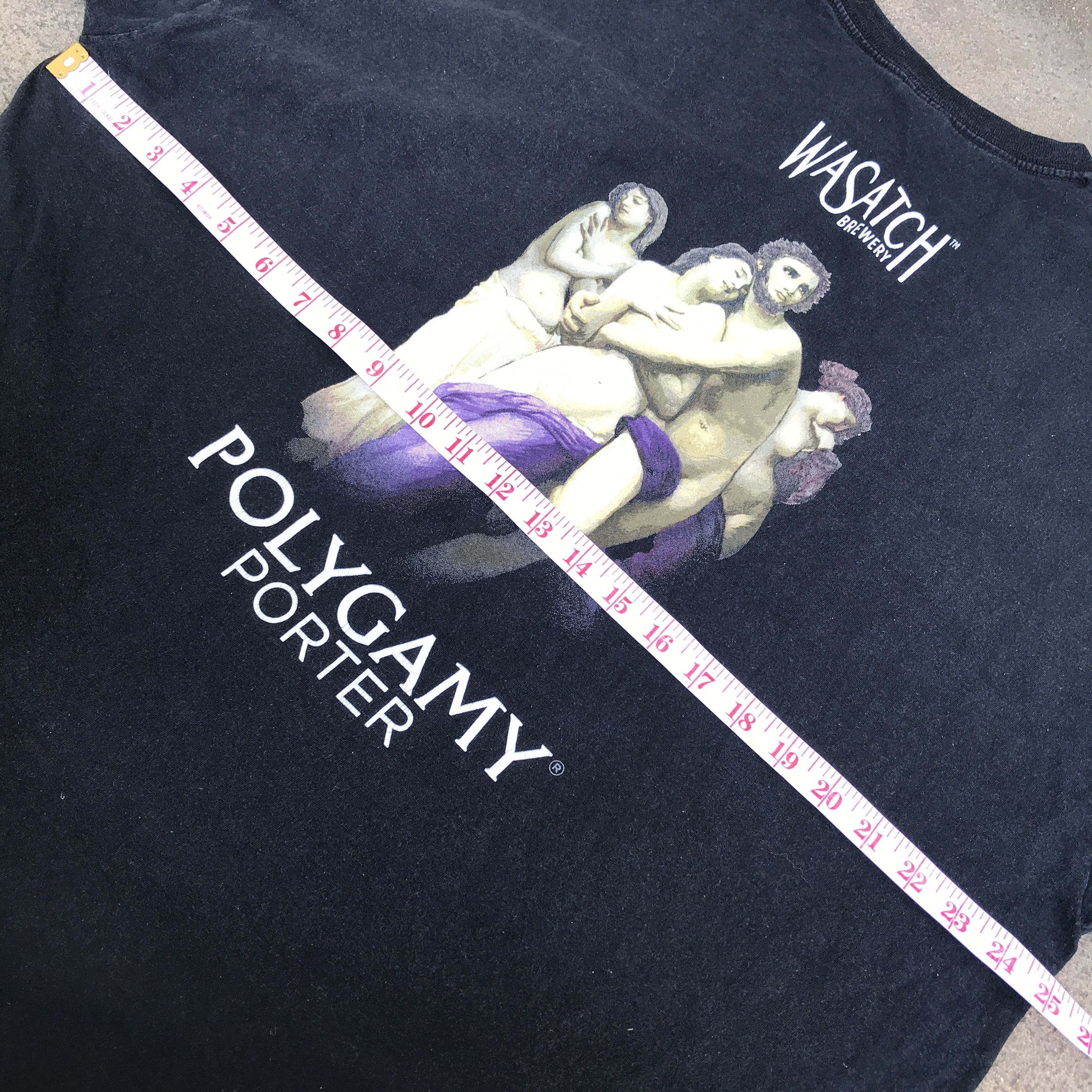 Jerzees × Vintage Vintage Y2K Polygamy Porter Wa Satch Beer Promo Tee 2XL Size US XXL / EU 58 / 5 - 6 Thumbnail