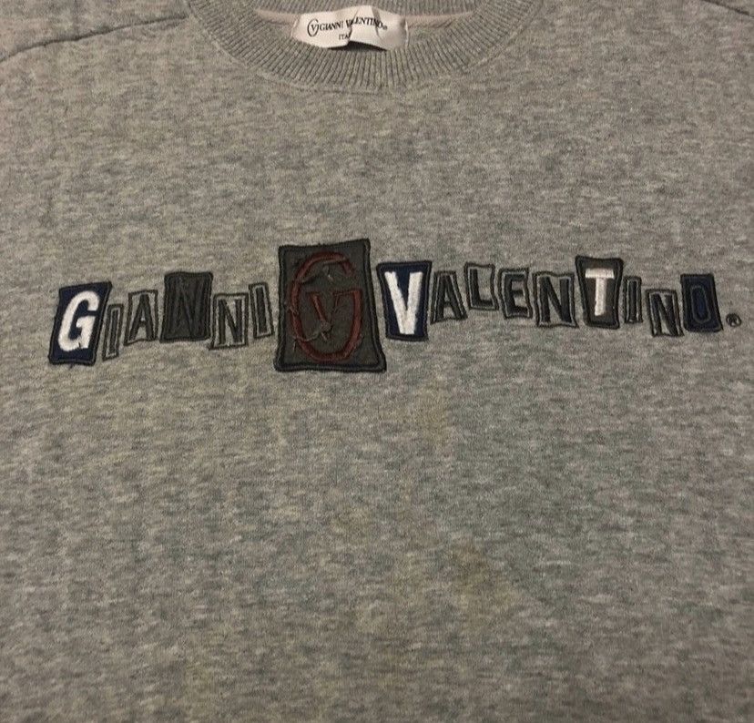 Gianni Valentino Vintage 90s gianni valentino sweatshirt Size US M / EU 48-50 / 2 - 2 Thumbnail