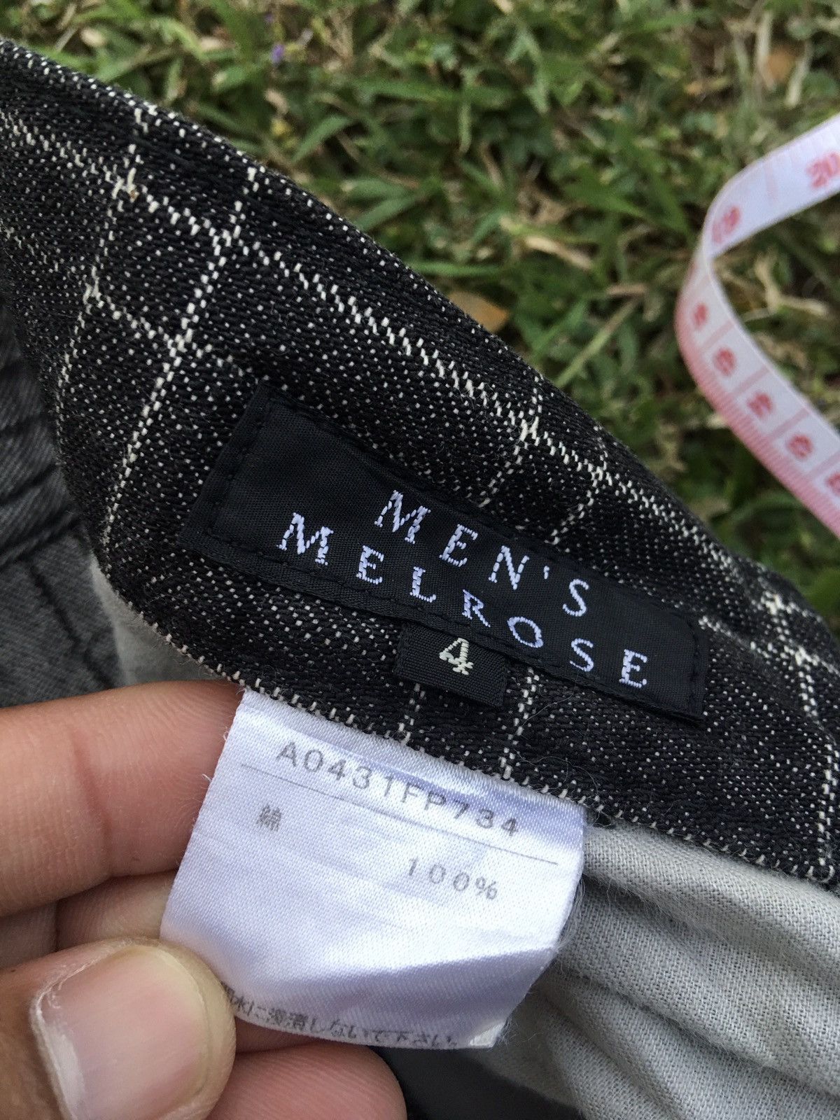 Japanese Brand Japanese Brand X Mens Melrose Checkered trousers pants Size US 33 - 3 Thumbnail
