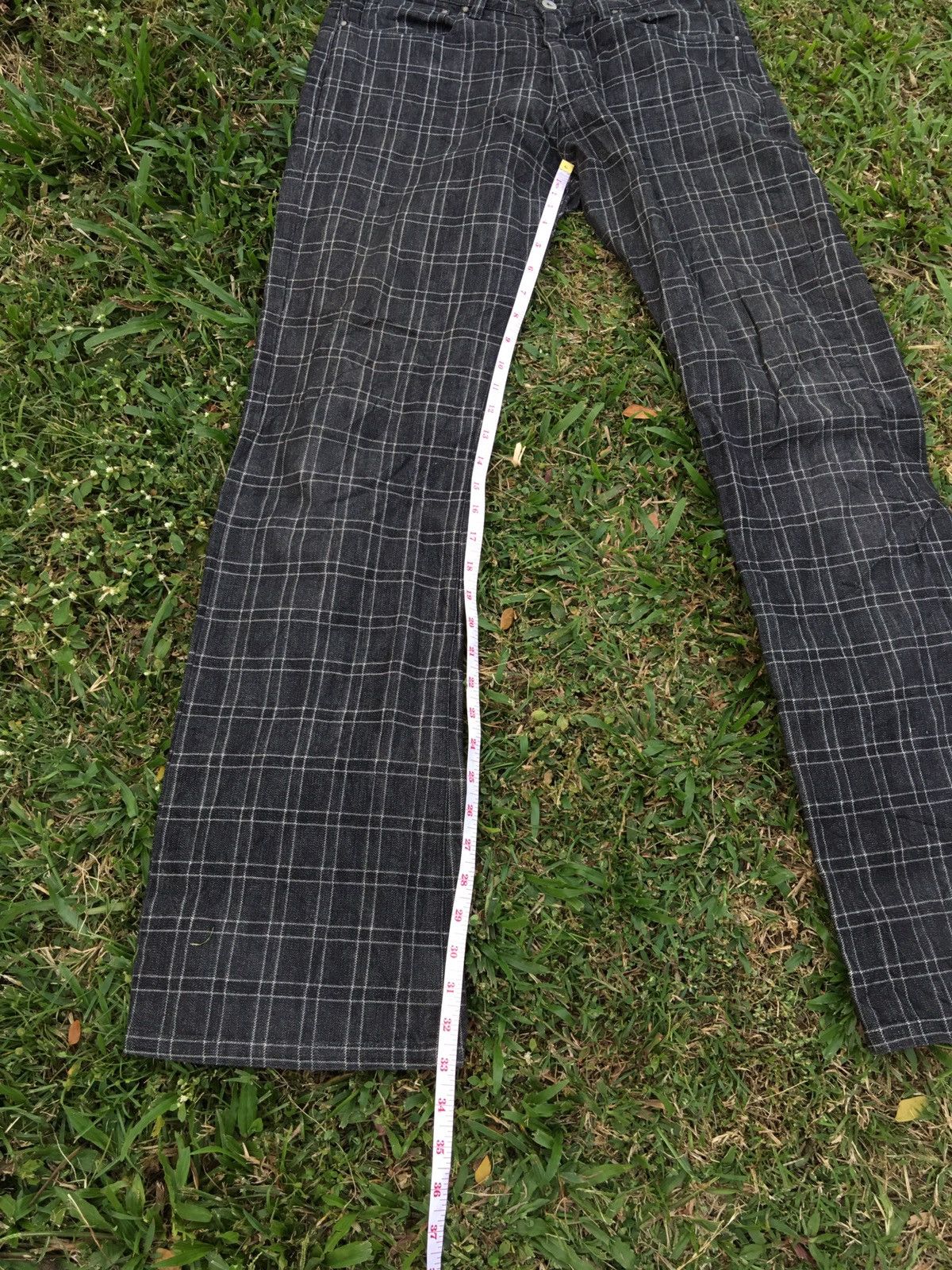 Japanese Brand Japanese Brand X Mens Melrose Checkered trousers pants Size US 33 - 7 Thumbnail