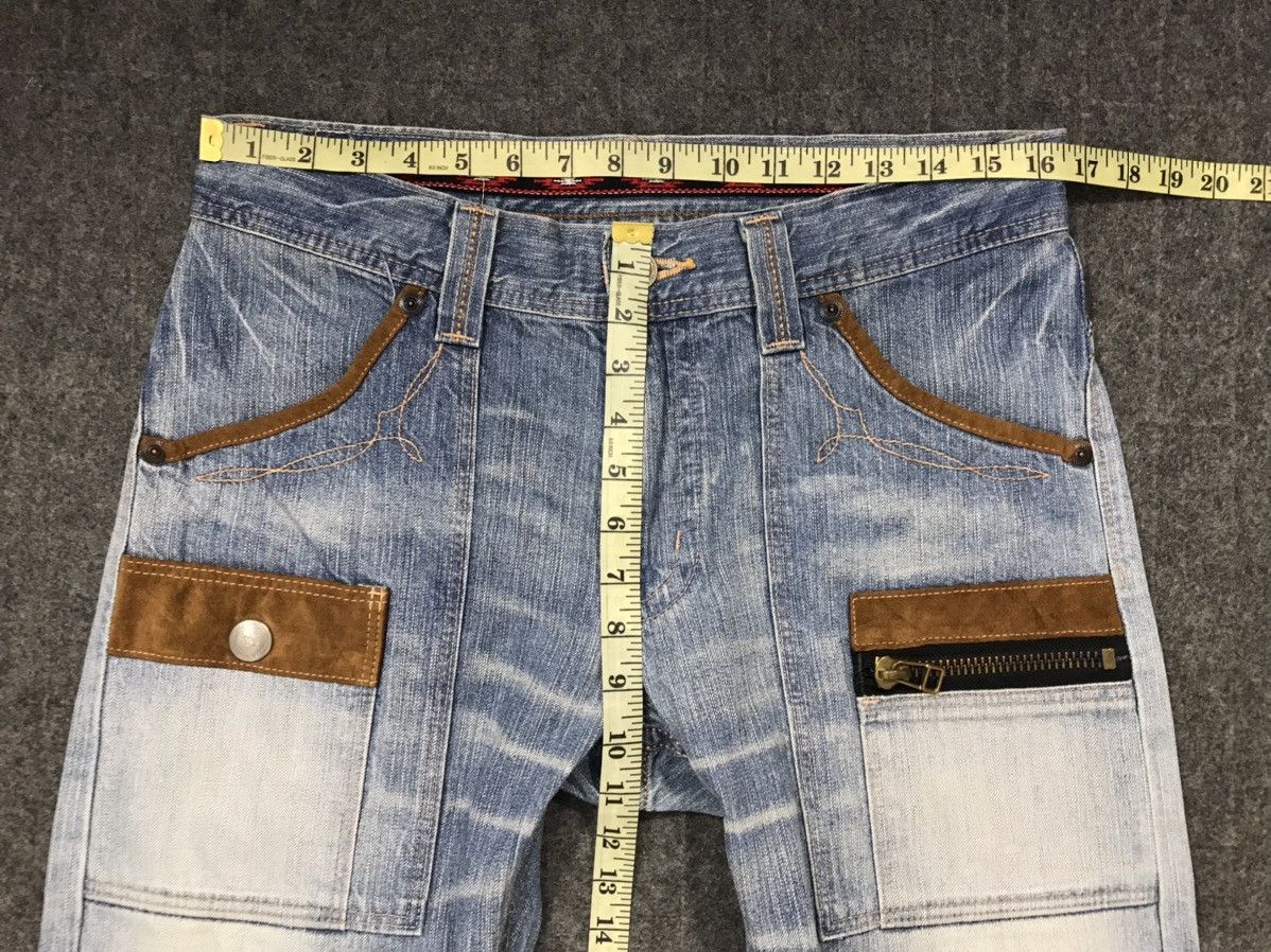 Edwin × Vintage Vintage Edwin Bushpant Light Blue Wash Design Size US 33 - 16 Thumbnail