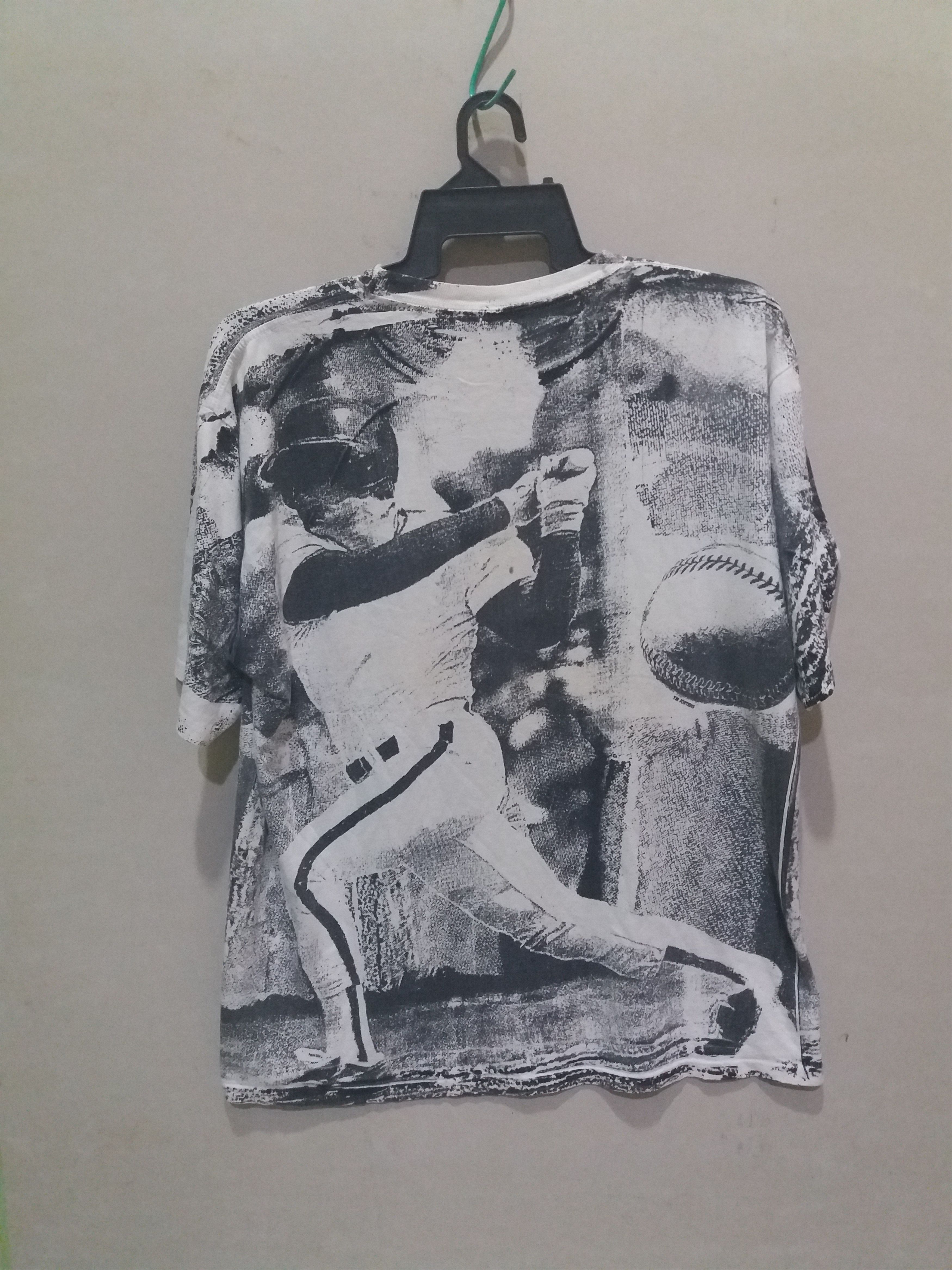 Cooperstown Collection × Vintage Vintage COOPERSTOWN Baseball Full Print Hall Of Hame Shirt Size US XL / EU 56 / 4 - 2 Thumbnail