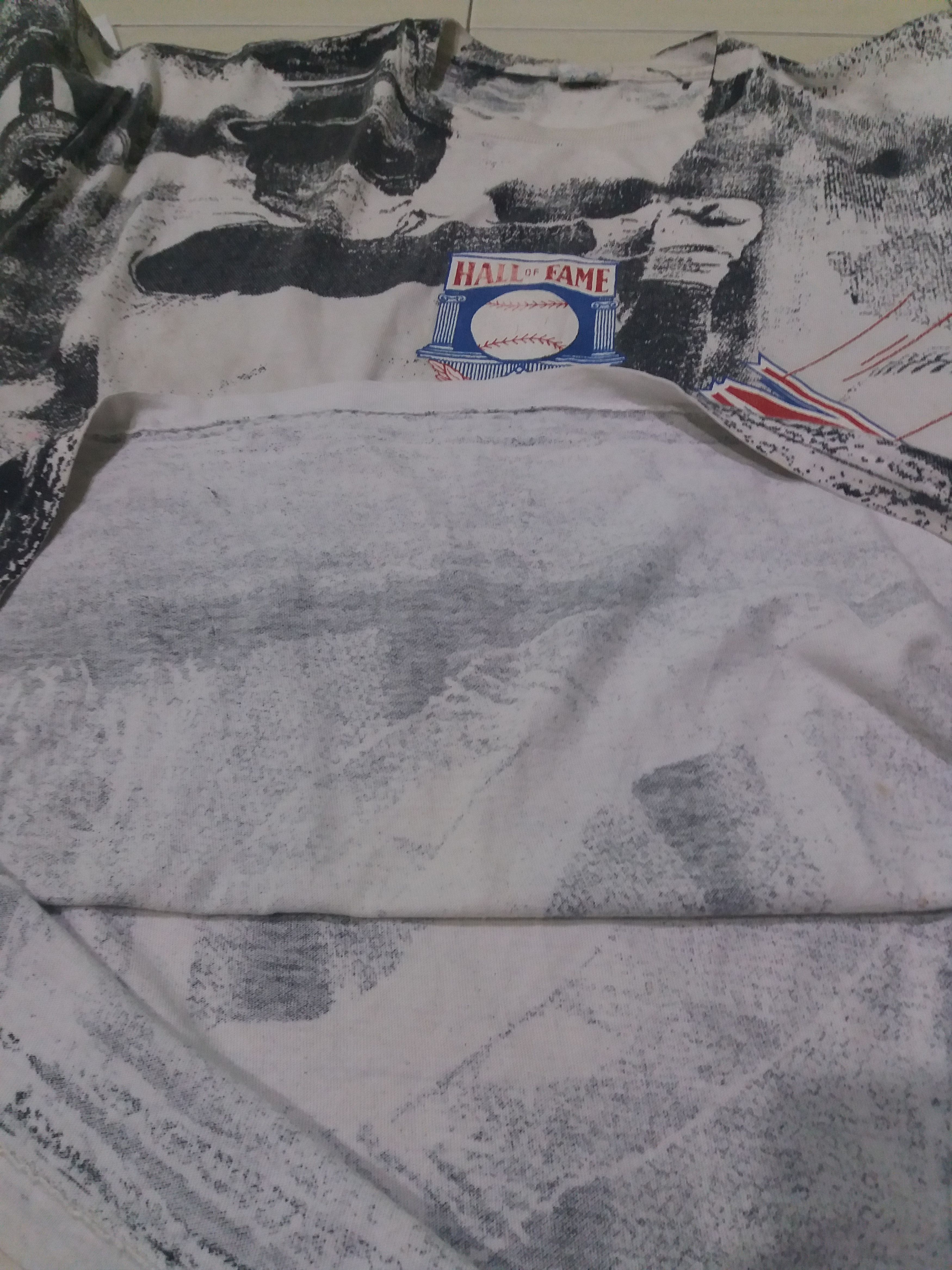 Cooperstown Collection × Vintage Vintage COOPERSTOWN Baseball Full Print Hall Of Hame Shirt Size US XL / EU 56 / 4 - 3 Thumbnail