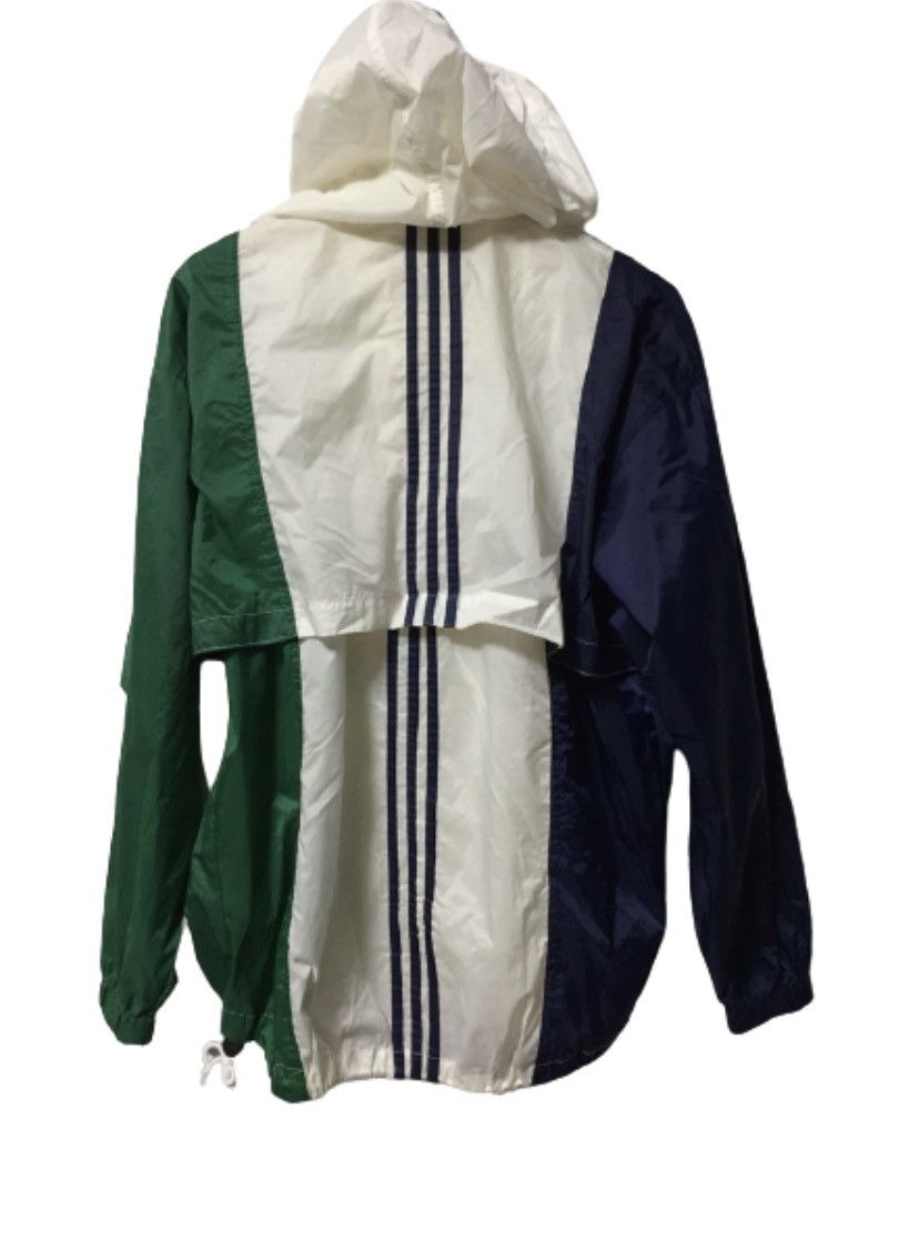 Vintage adidas multicour striped hoodie Jacket by vintage