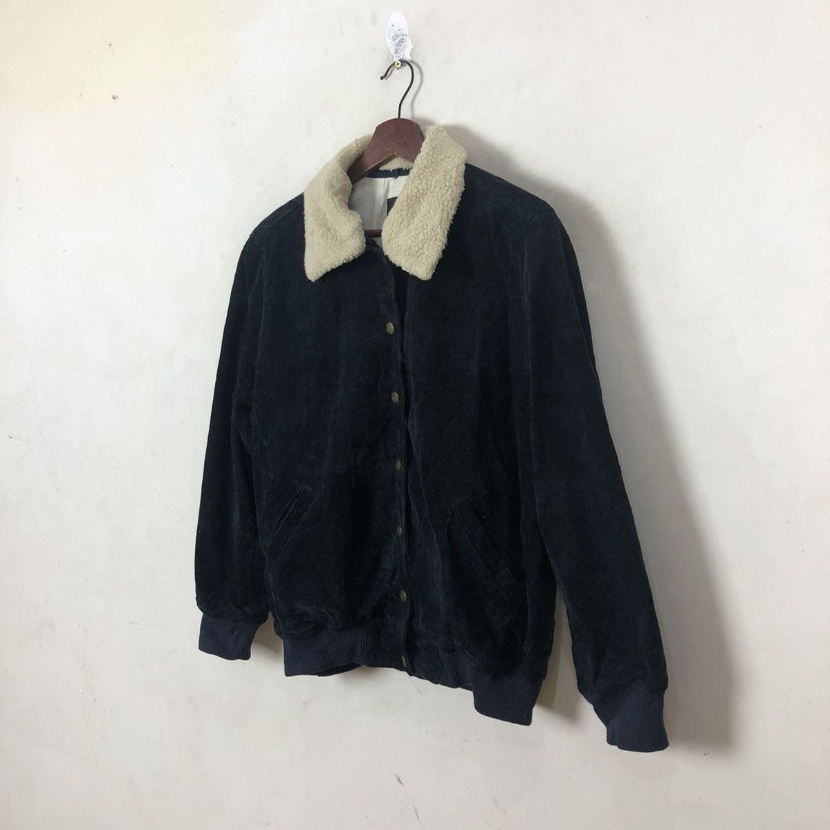 Japanese Brand DOUBLE COLLAR FUR UNGRID BUTTON JACKET Size US M / EU 48-50 / 2 - 3 Thumbnail