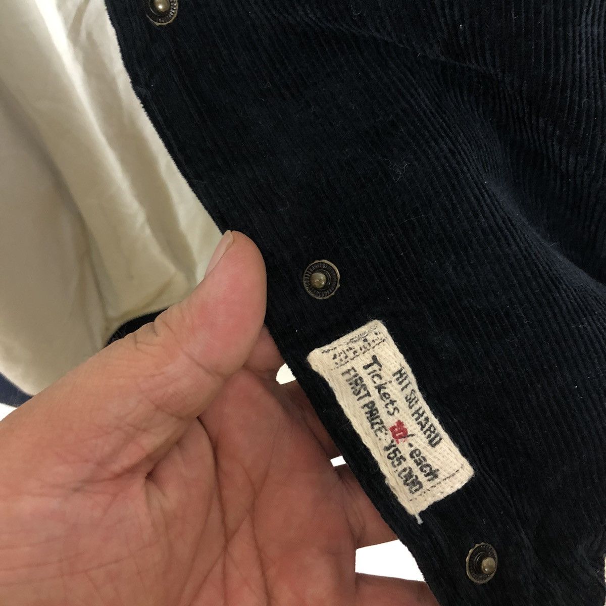 Japanese Brand DOUBLE COLLAR FUR UNGRID BUTTON JACKET Size US M / EU 48-50 / 2 - 11 Thumbnail