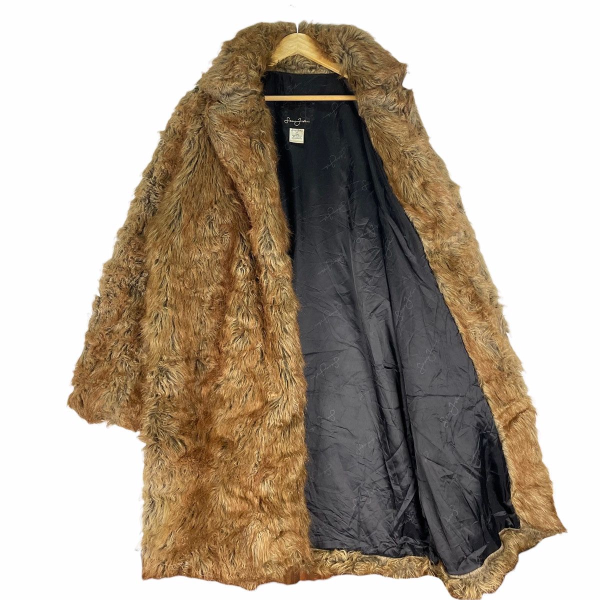 Sean John ❄️SEAN JOHN Faux Fur Coat Jacket Size US XXL / EU 58 / 5 - 7 Thumbnail