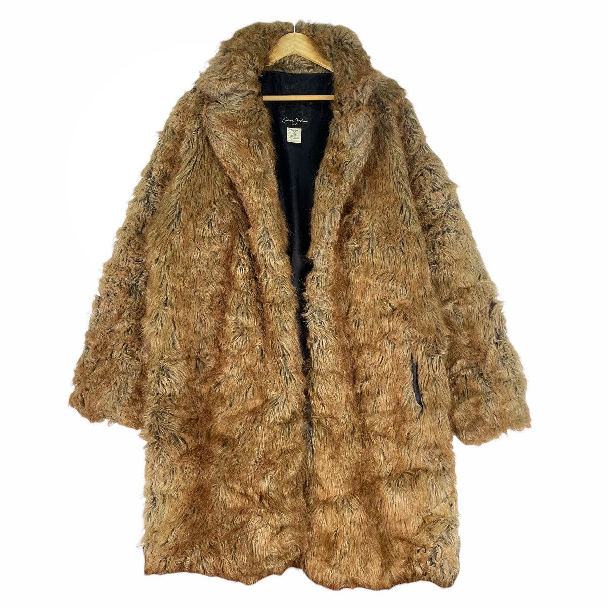 Sean John ❄️SEAN JOHN Faux Fur Coat Jacket Size US XXL / EU 58 / 5 - 3 Thumbnail
