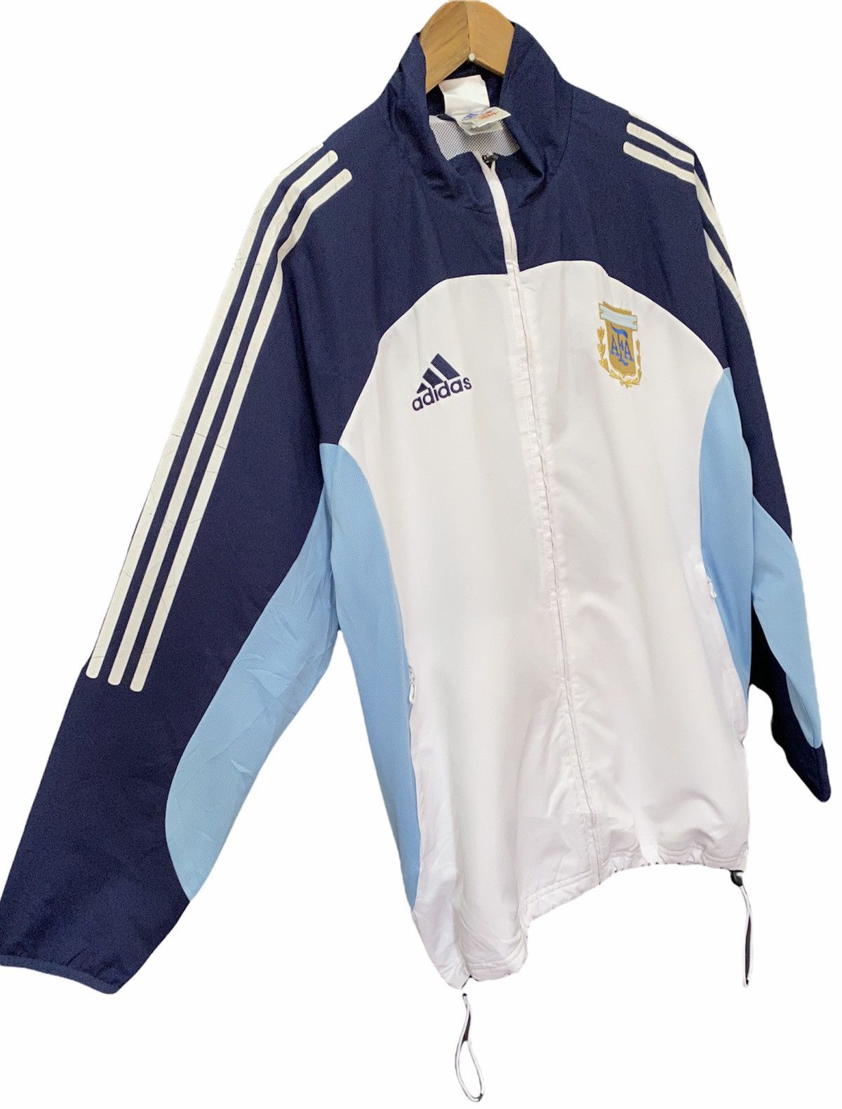 Adidas 🔥VINTAGE🇦🇷 ARGENTINA WORLD CUP SWEATER JACKET Size US M / EU 48-50 / 2 - 4 Thumbnail