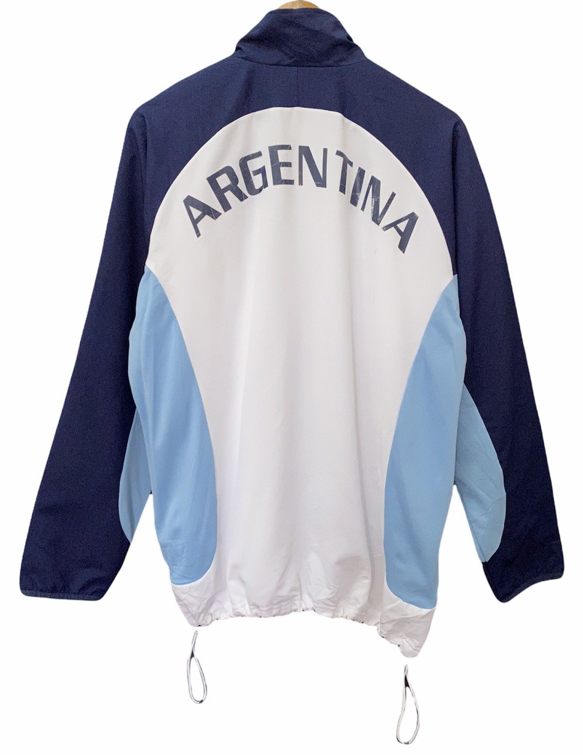 Adidas 🔥VINTAGE🇦🇷 ARGENTINA WORLD CUP SWEATER JACKET Size US M / EU 48-50 / 2 - 2 Thumbnail