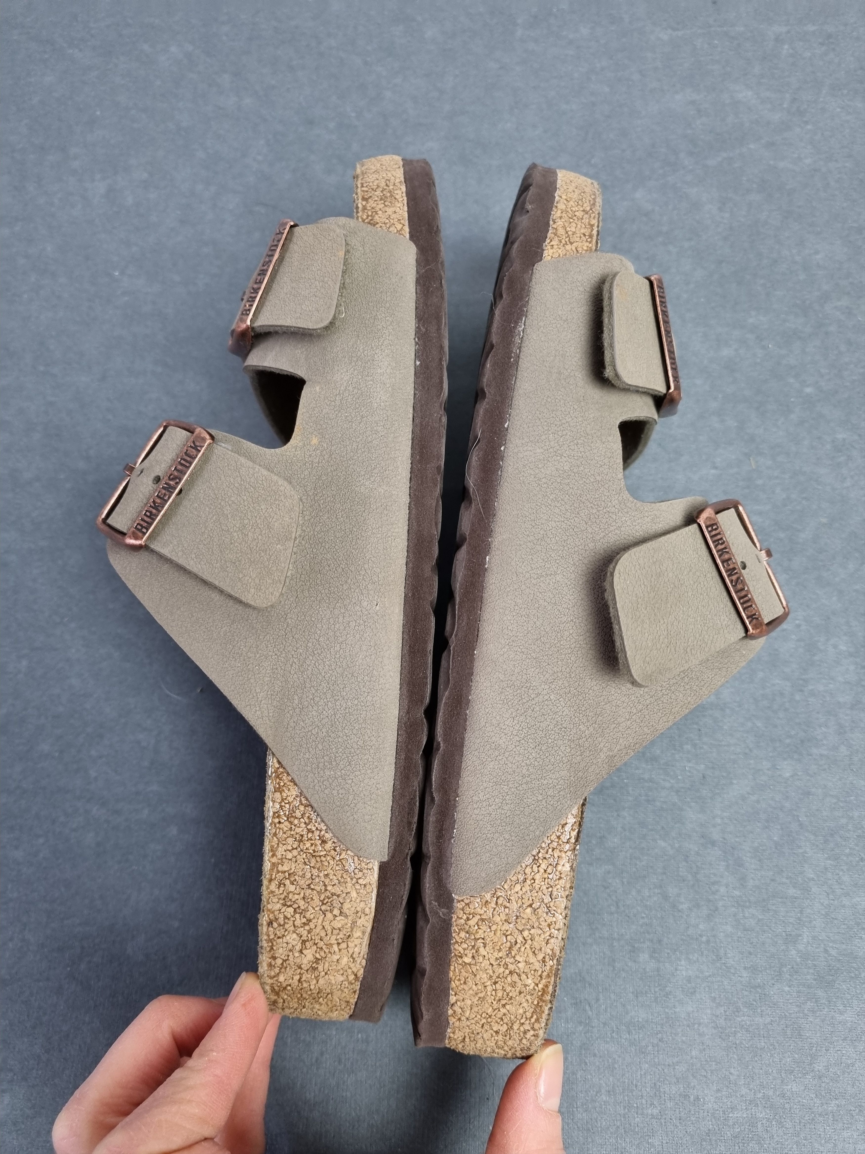 Birkenstock Vintage 90s Birkenstock Suede Sandals Size US 7 / EU 40 - 6 Thumbnail