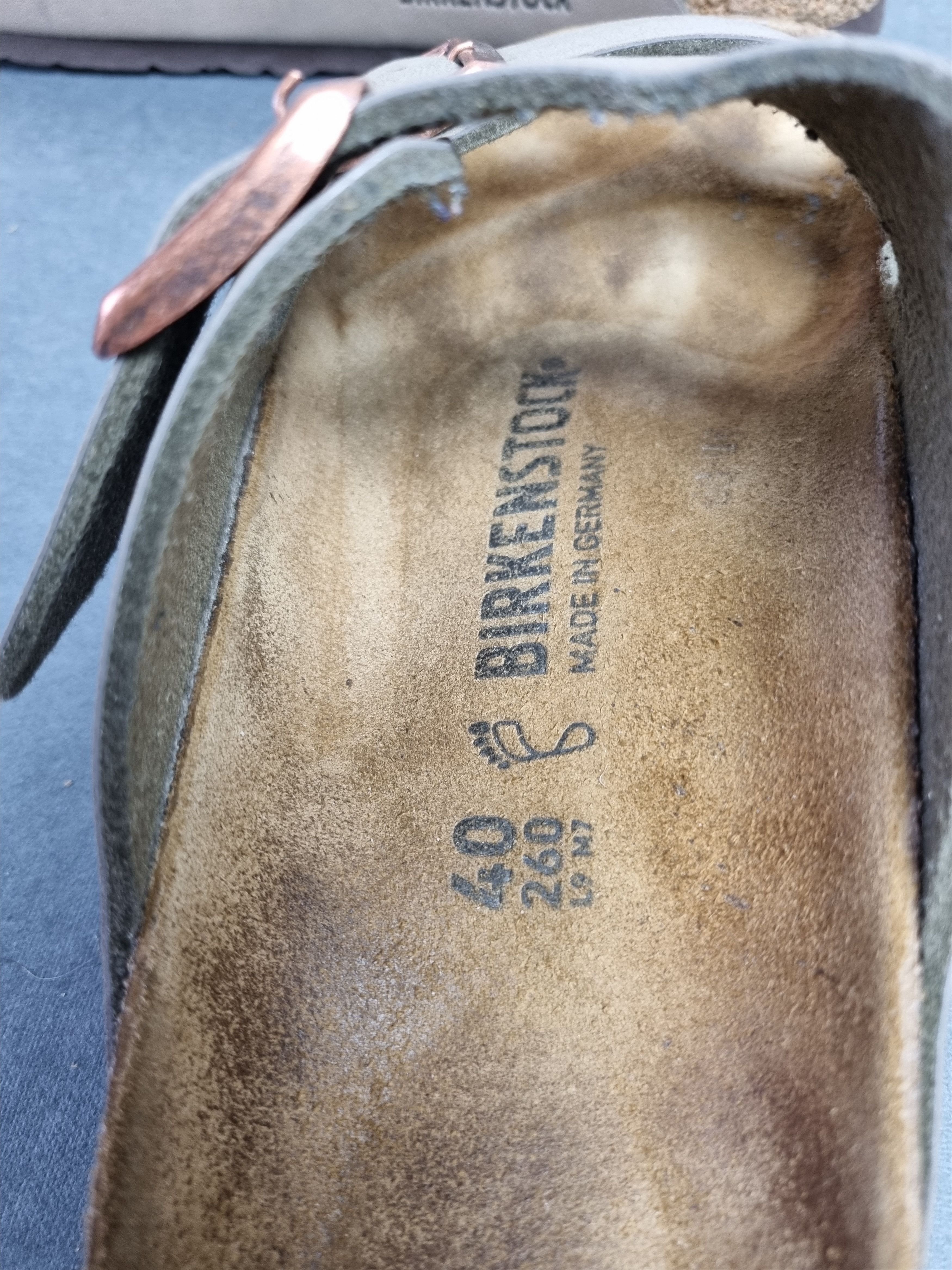 Birkenstock Vintage 90s Birkenstock Suede Sandals Size US 7 / EU 40 - 10 Thumbnail