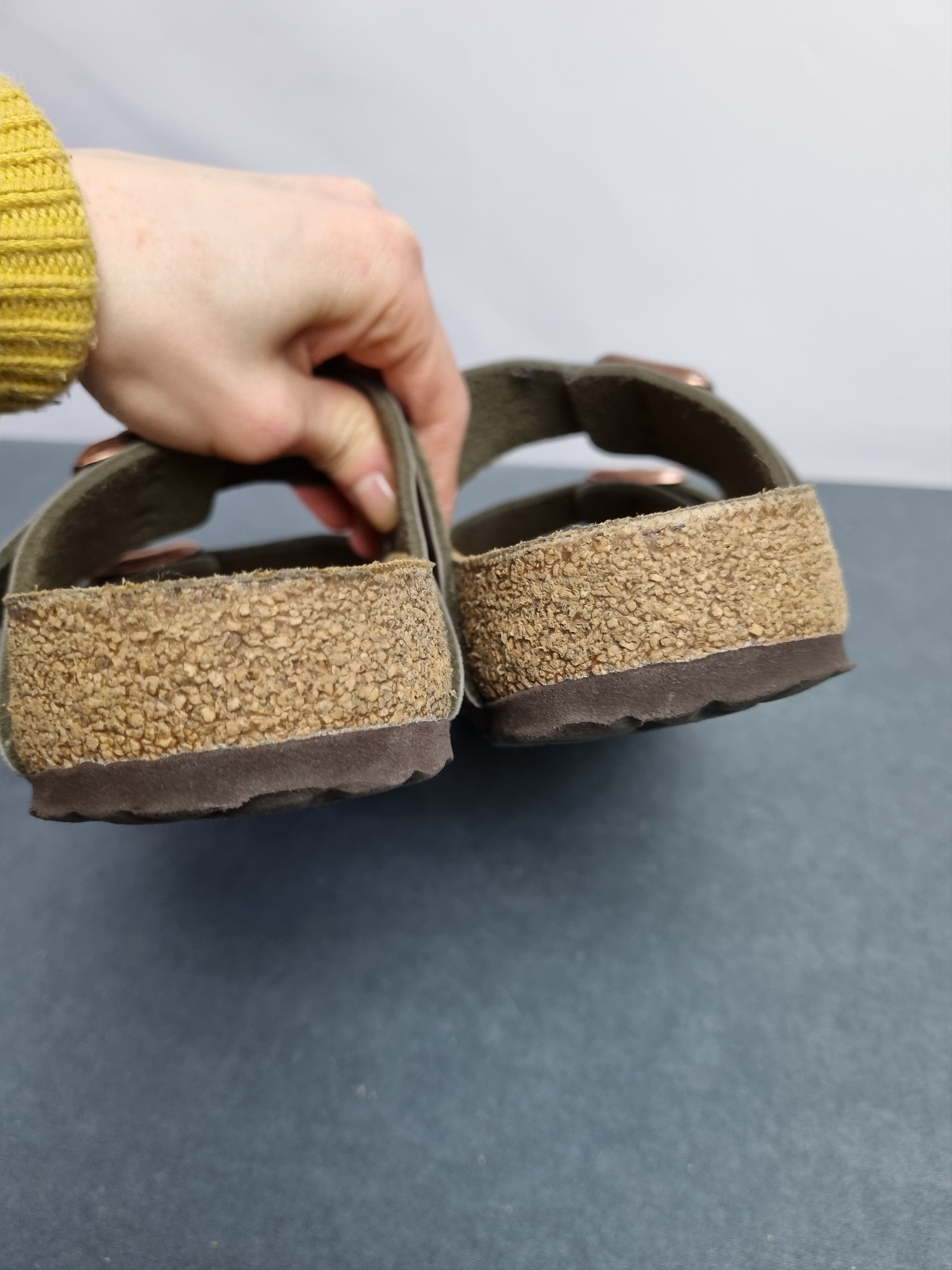 Birkenstock Vintage 90s Birkenstock Suede Sandals Size US 7 / EU 40 - 9 Thumbnail
