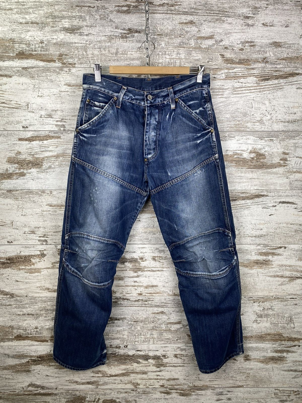 G-Star × Vintage Mens Vintage G Star Raw Cargo denim jeans pants streetwear Size US 30 / EU 46 - 1 Thumbnail