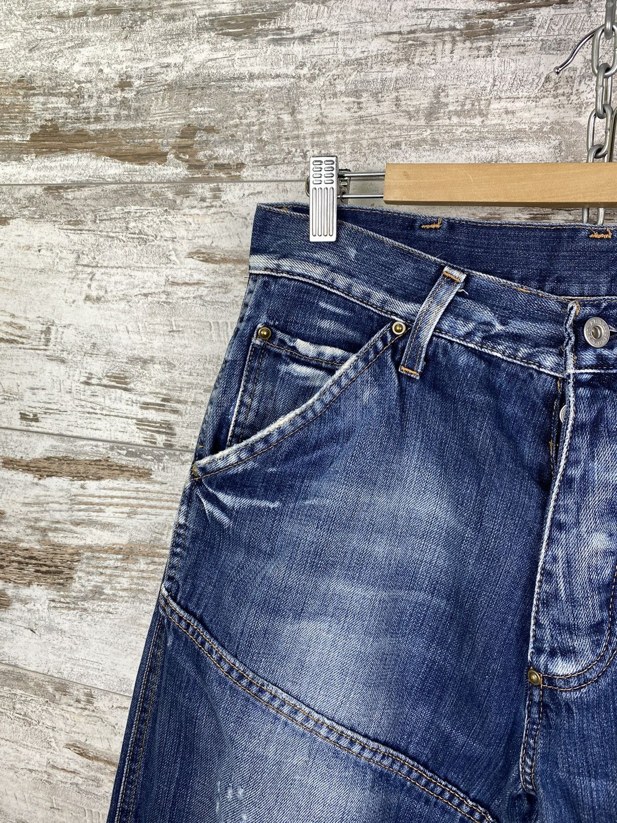 G-Star × Vintage Mens Vintage G Star Raw Cargo denim jeans pants streetwear Size US 30 / EU 46 - 4 Thumbnail