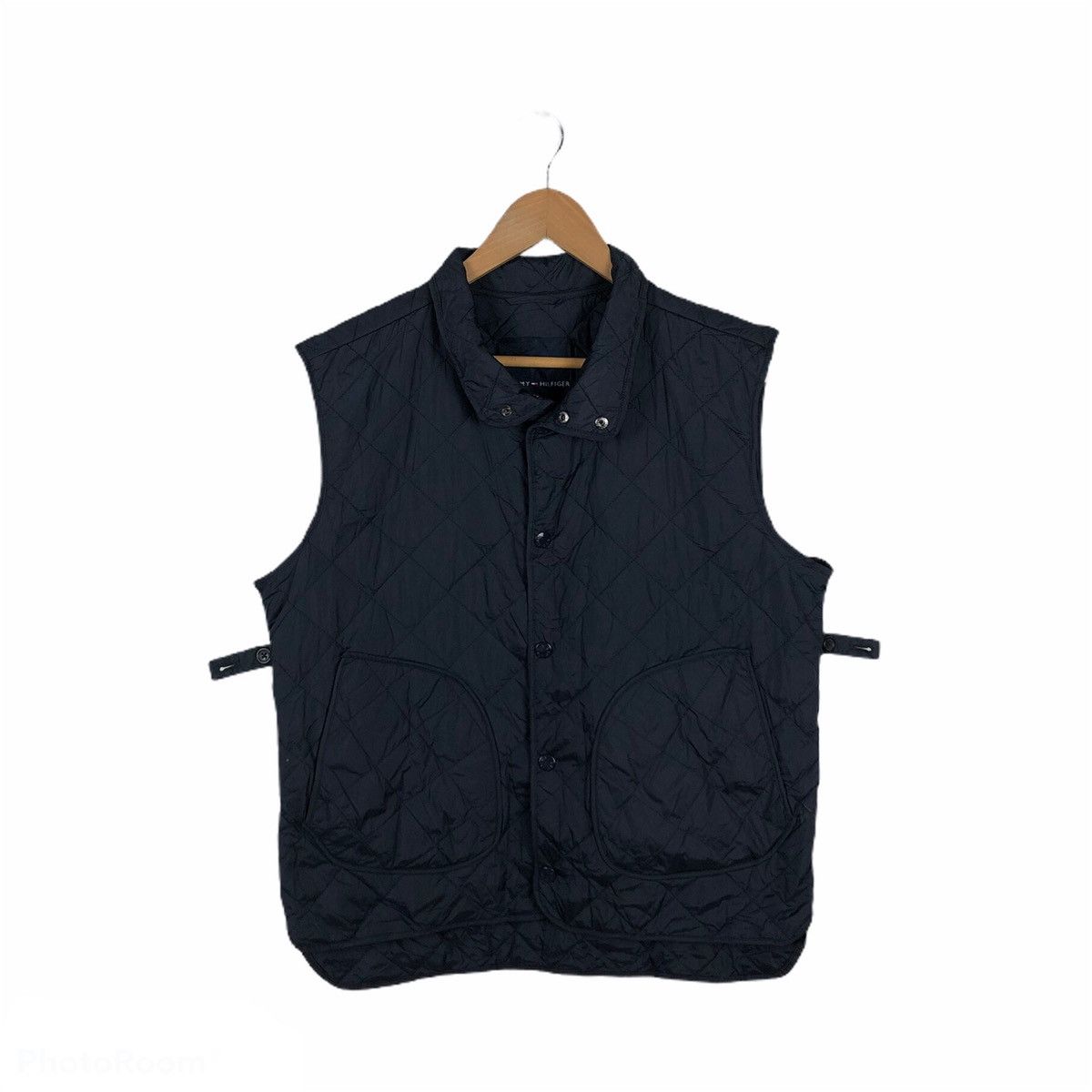 Japanese Brand TOMMY HILFIGER TANK TOP QUILTED LIGHT PUFFER Size US XL / EU 56 / 4 - 1 Thumbnail