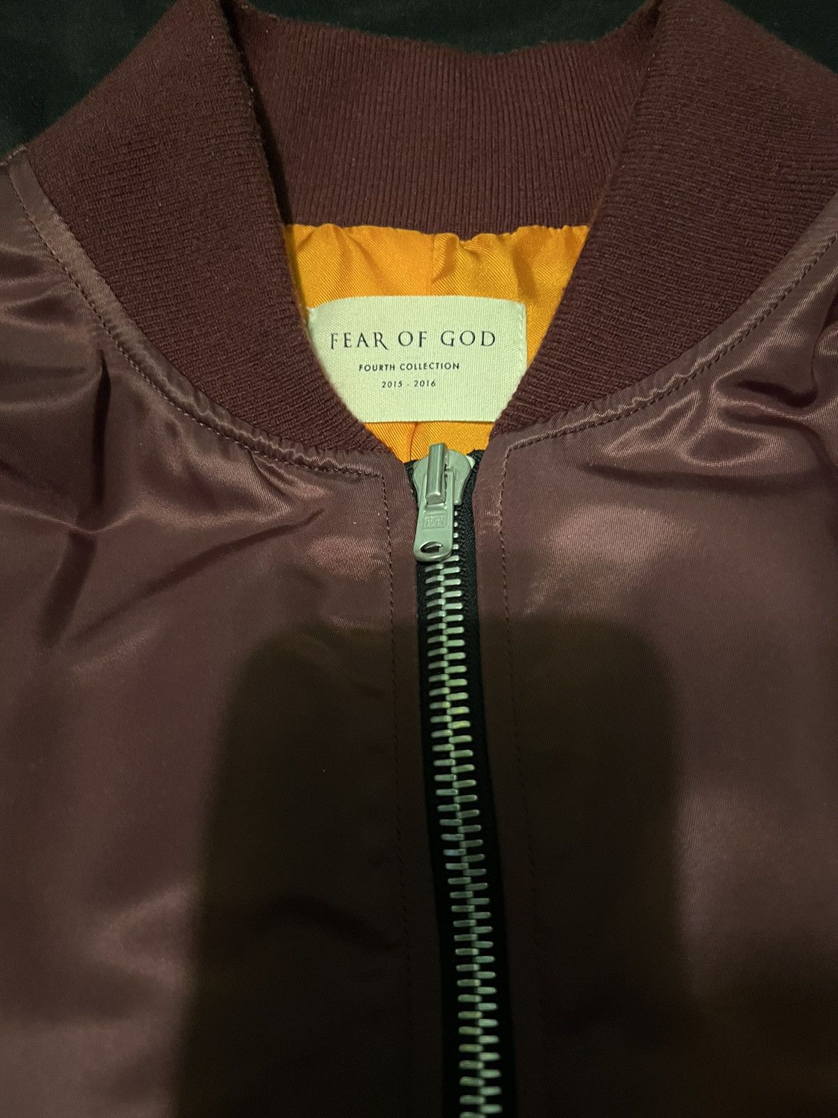 Fear of God Fear of God Mainline Bomber Jacket Merlot large Size US L / EU 52-54 / 3 - 3 Thumbnail