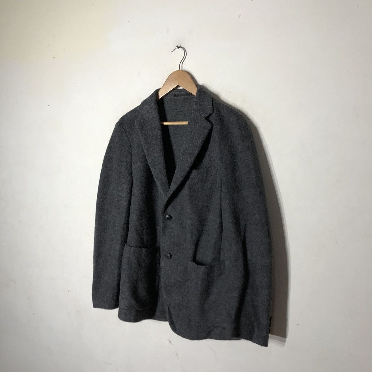 Japanese Brand UNIQLO WOOL JACKET Size US M / EU 48-50 / 2 - 2 Thumbnail