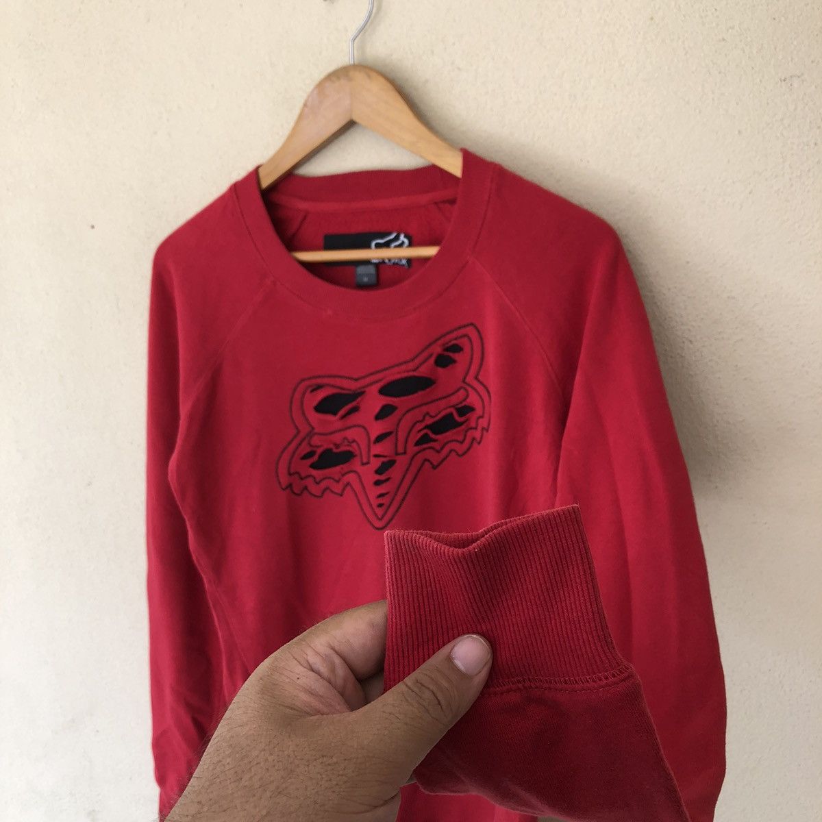 Fox Racing VINTAGE FOX SWEATSHIRT BIG LOGO RARE DESIGN Size US S / EU 44-46 / 1 - 5 Thumbnail