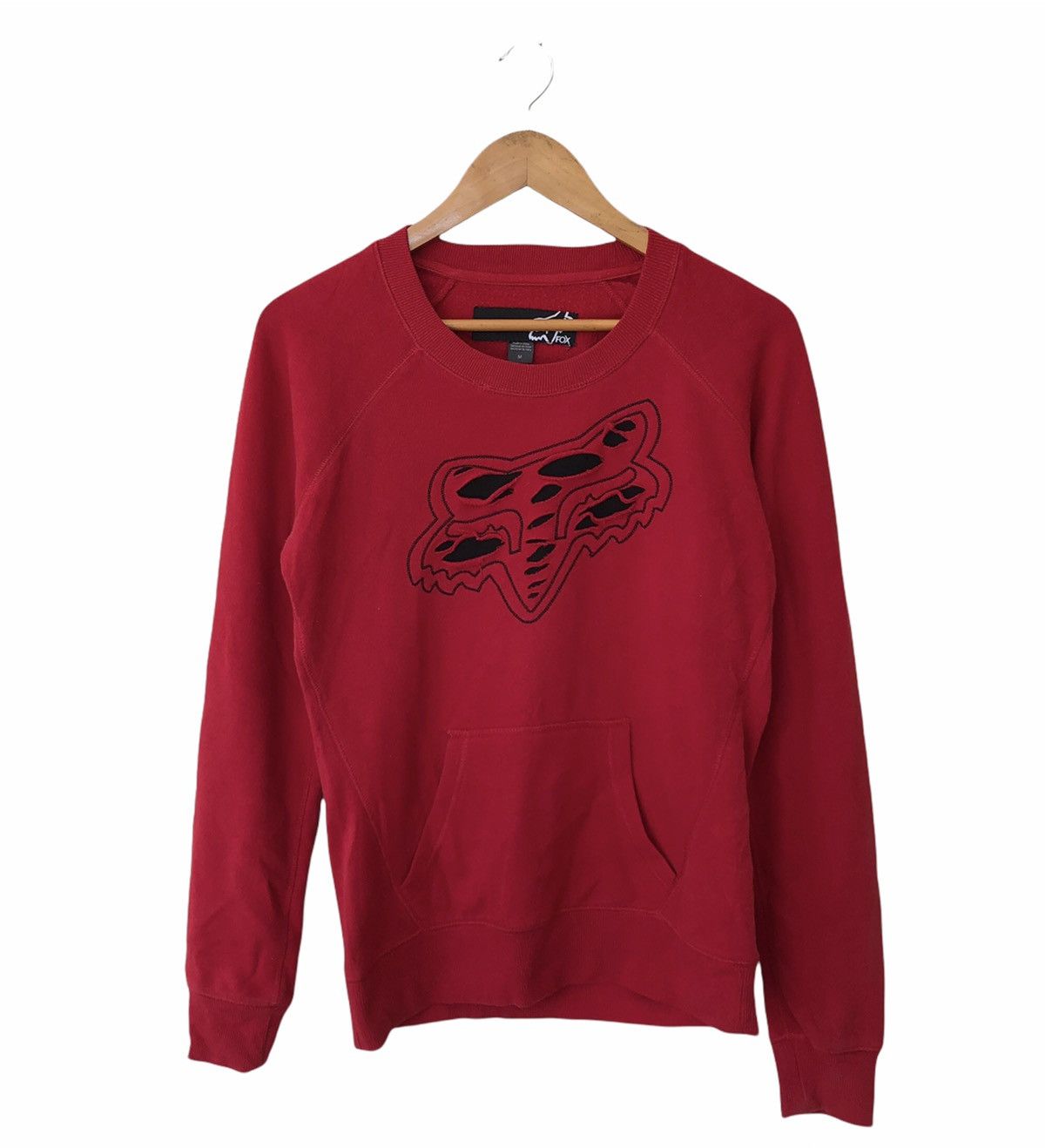 Fox Racing VINTAGE FOX SWEATSHIRT BIG LOGO RARE DESIGN Size US S / EU 44-46 / 1 - 1 Thumbnail