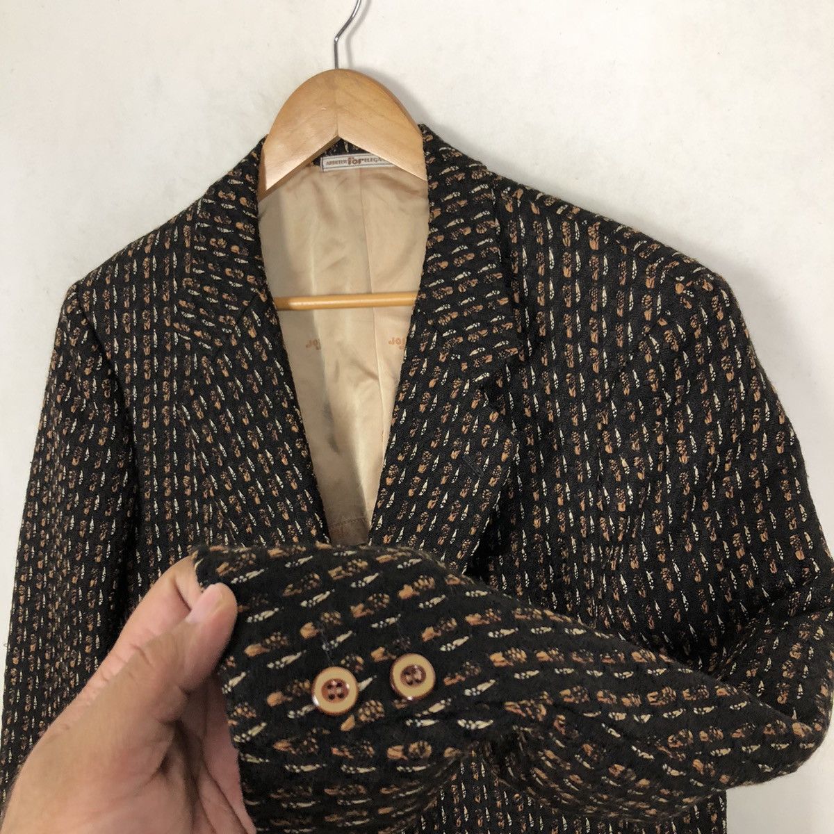 Vintage WOOL COAT NEILL OF LANGHOLM Size US M / EU 48-50 / 2 - 4 Thumbnail