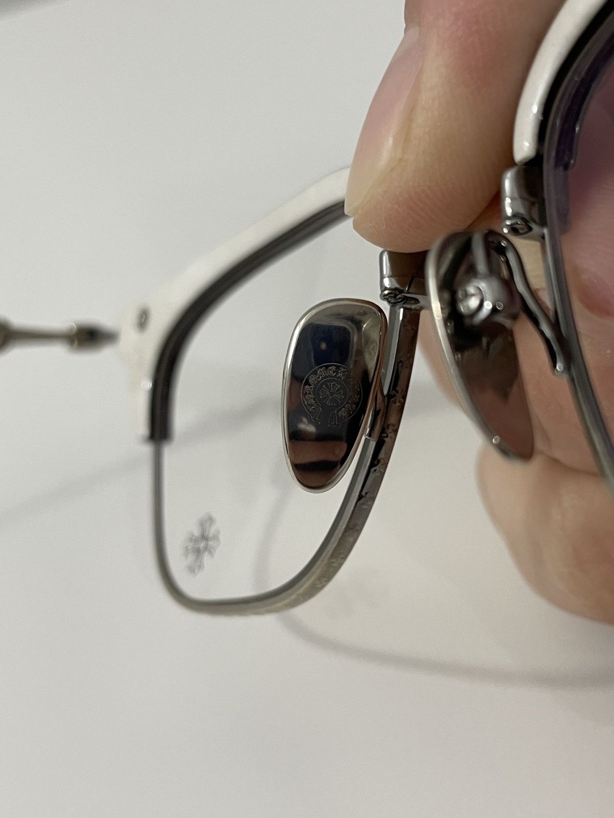 Chrome Hearts Chrome Hearts Sluntradiction WOOD SPECIAL EDITION Glasses Size ONE SIZE - 9 Thumbnail