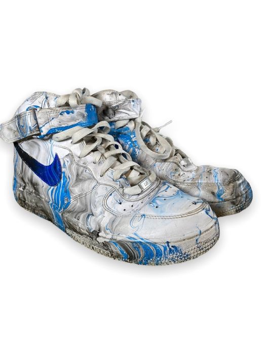 custom paint splatter air force 1