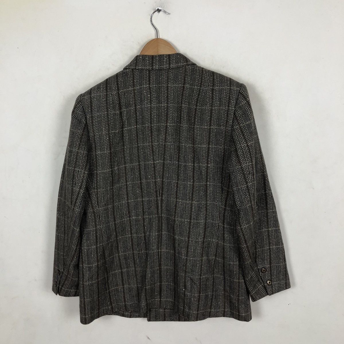 Japanese Brand MERANGE ONWARD TARTAN DESIGN CASUAL COAT Size US M / EU 48-50 / 2 - 7 Thumbnail