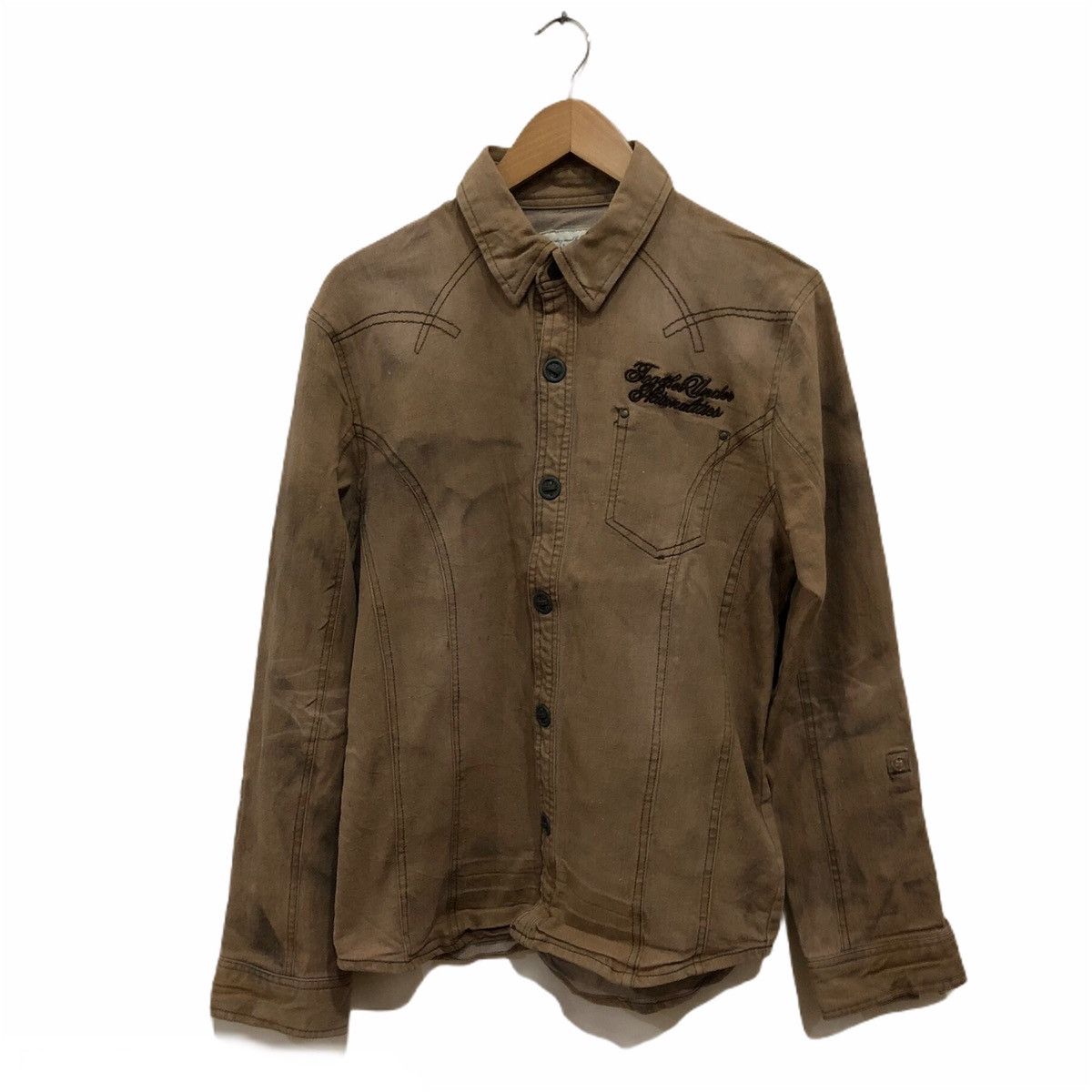 In The Attic In The Attic Big Logo Button Light Jacket Punk Design Size US L / EU 52-54 / 3 - 2 Thumbnail