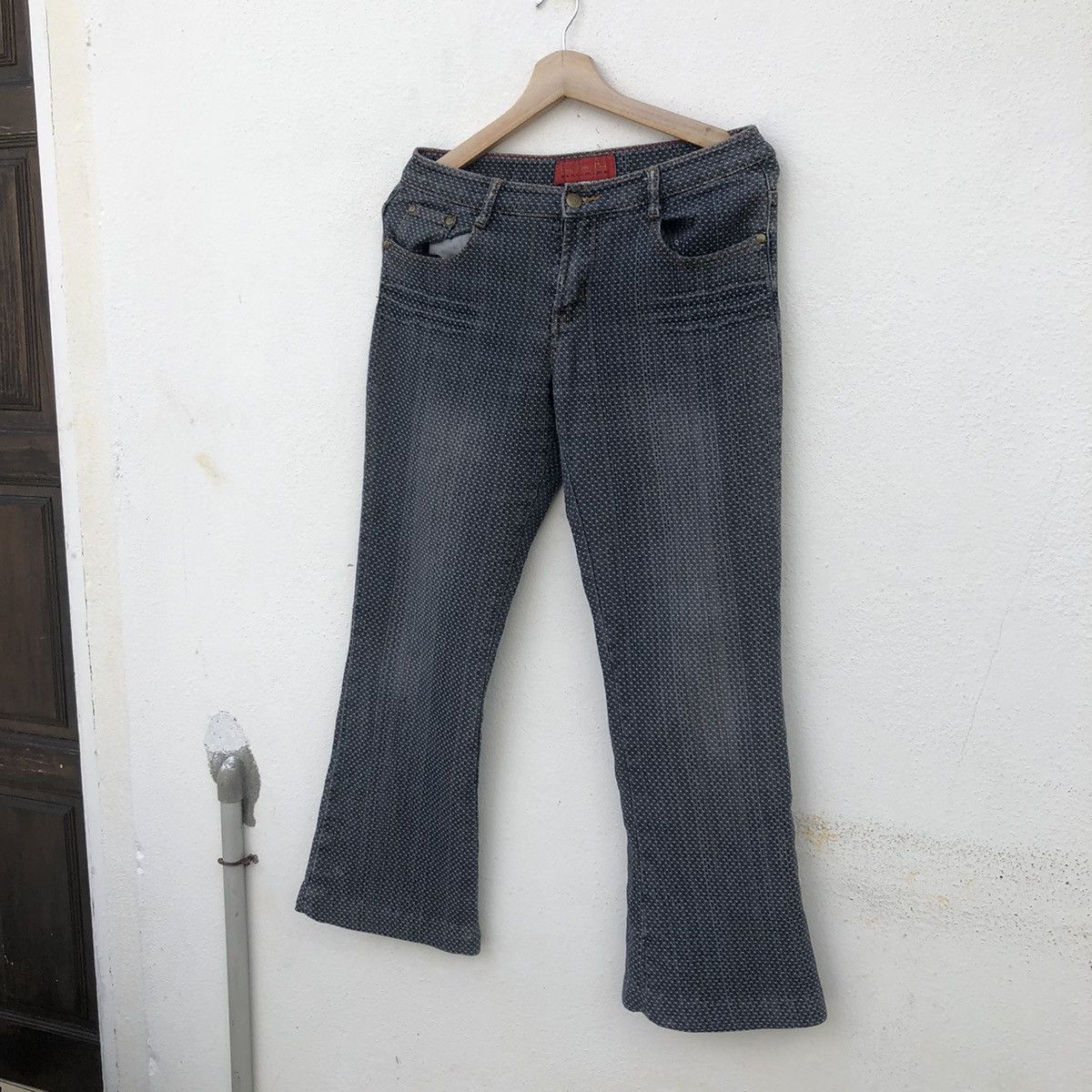 Hysteric Glamour JEANS DENIM PANTS PM. PM. PANTOMIME RARE DESIGN Size US 29 - 2 Thumbnail