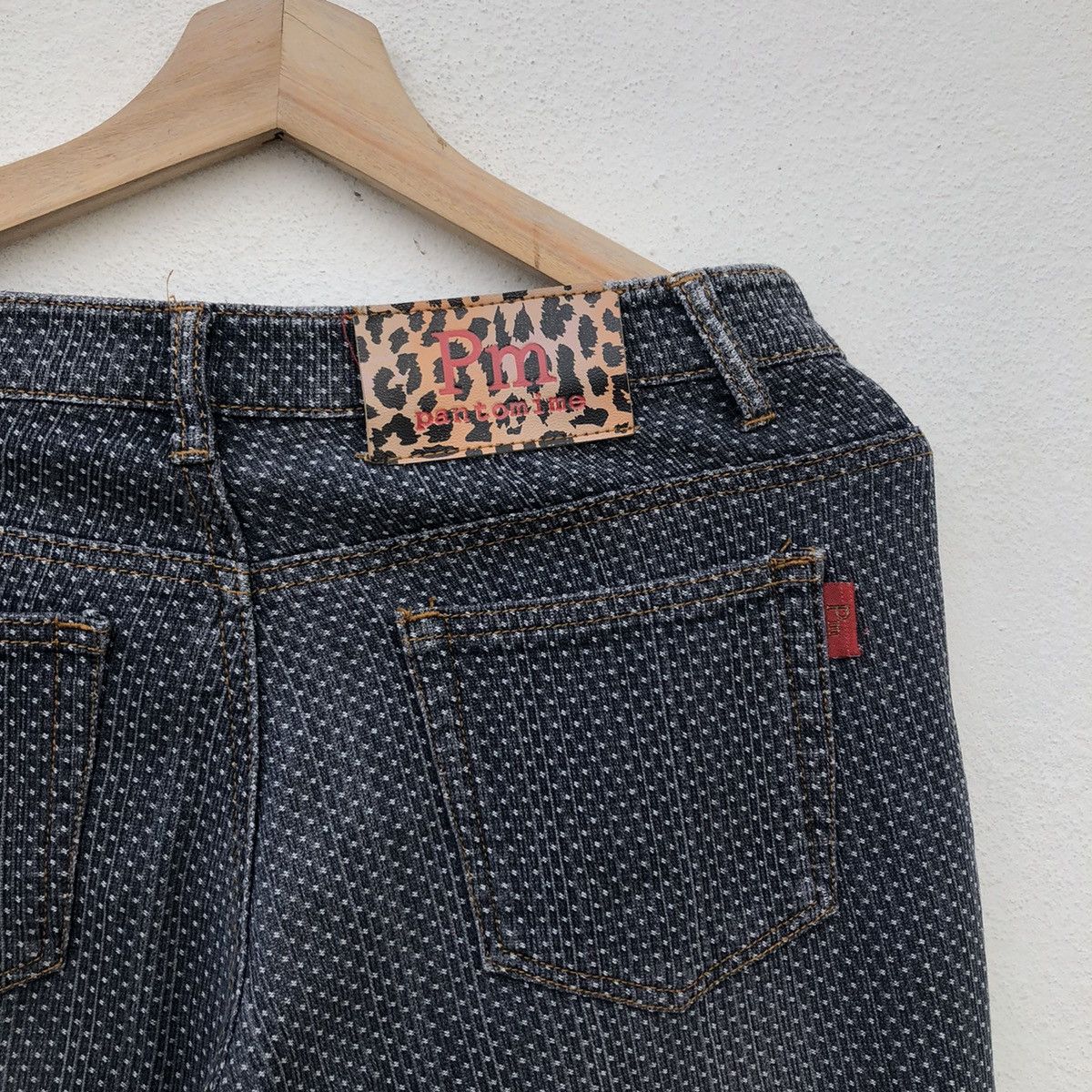 Hysteric Glamour JEANS DENIM PANTS PM. PM. PANTOMIME RARE DESIGN Size US 29 - 8 Thumbnail