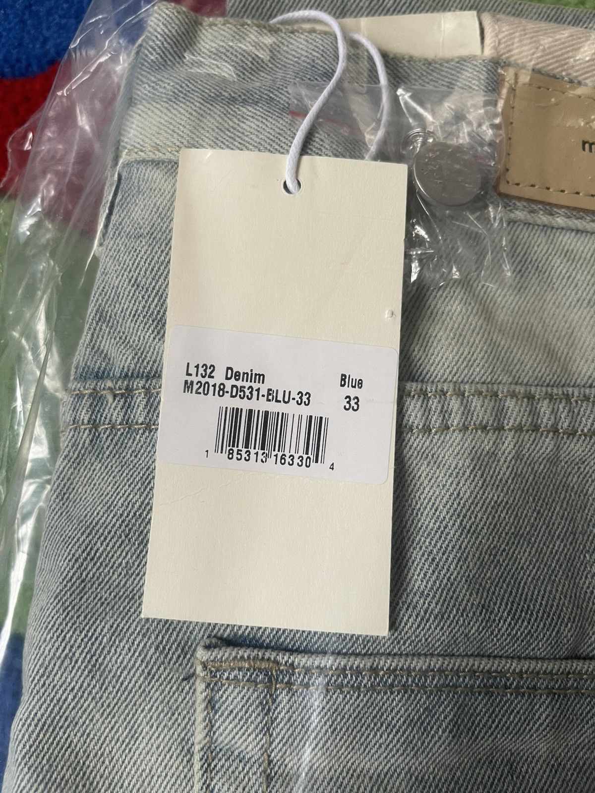 MNML MNML LA L132 Denim Blue - 33 Size US 33 - 5 Thumbnail