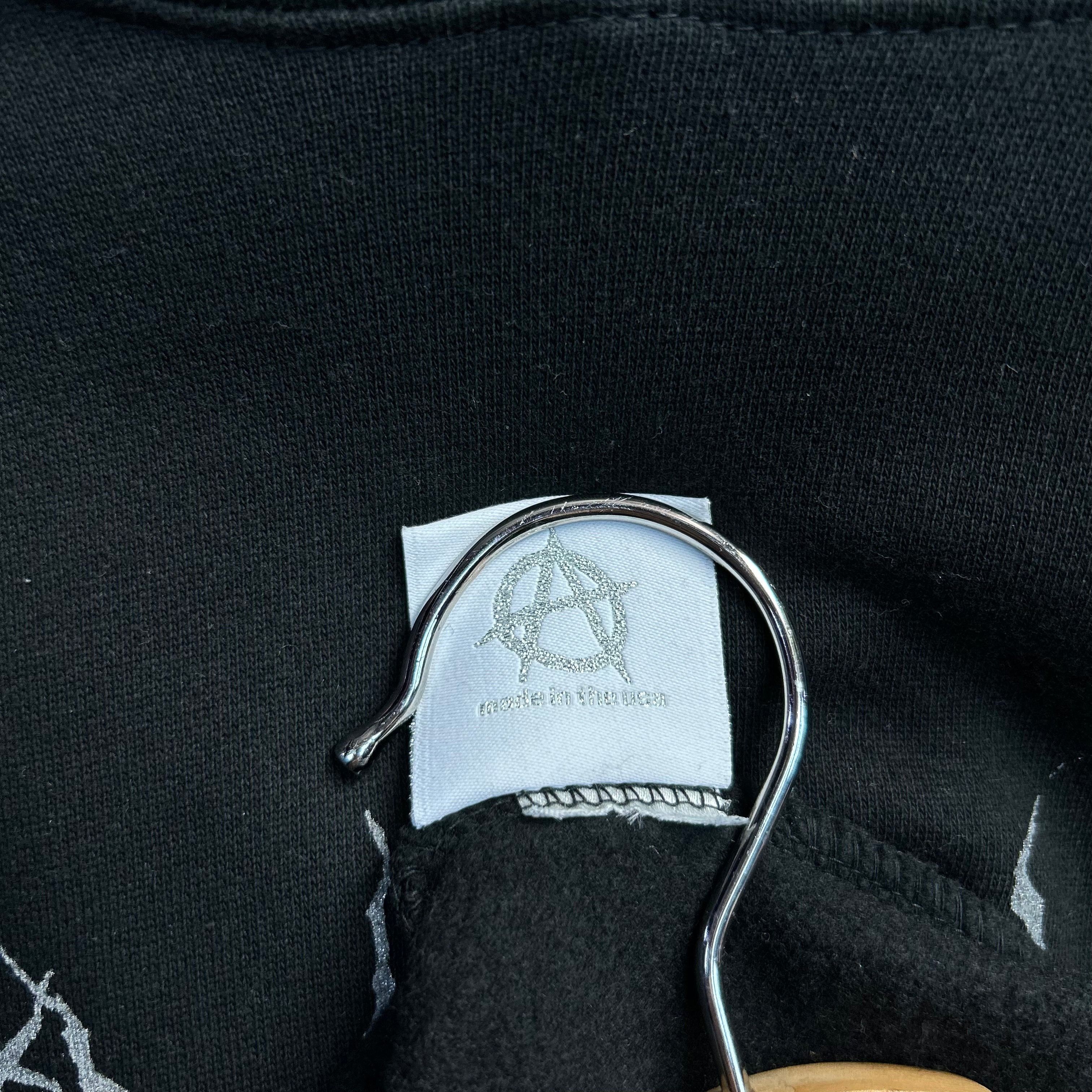 Brand New Revenge x Ski Mask Burning Southern Flag Hoodie Si
