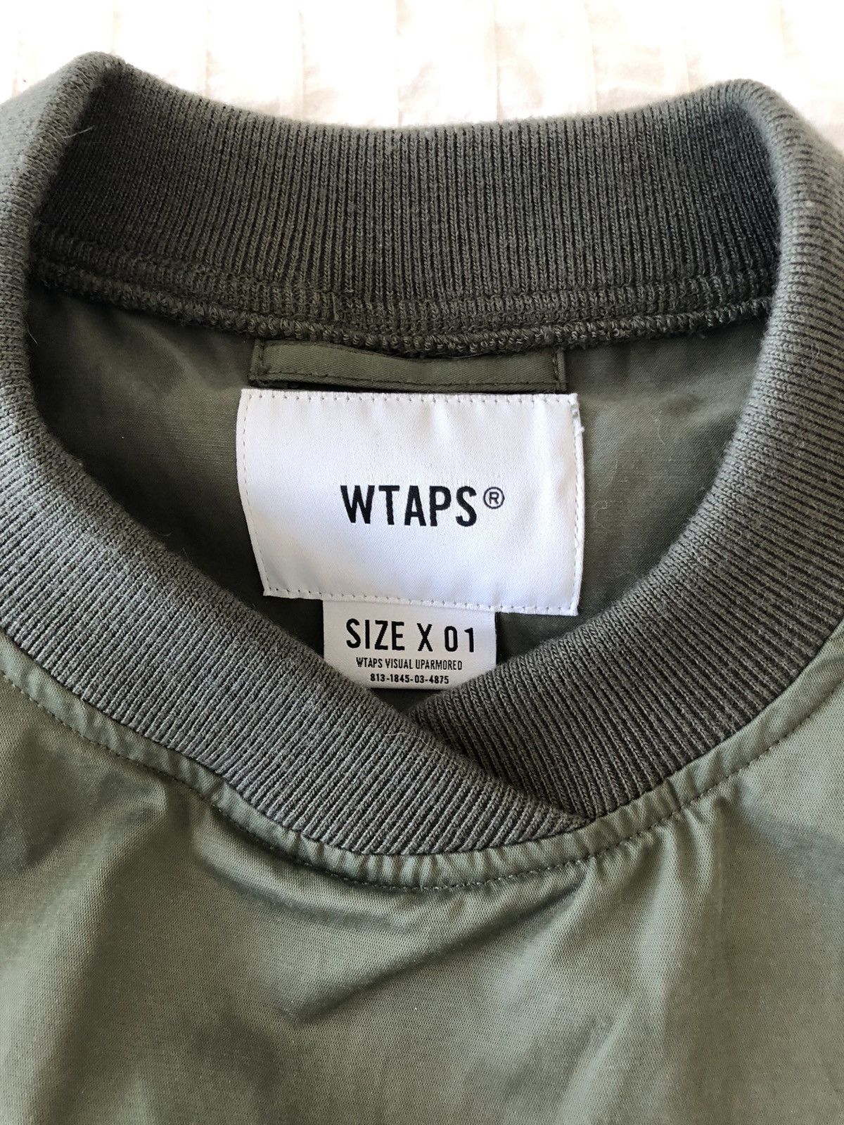 Wtaps WTAPS NYLON COTTON RATINE SMOCK JACKET OLIVE DRAB Size US S / EU 44-46 / 1 - 3 Thumbnail