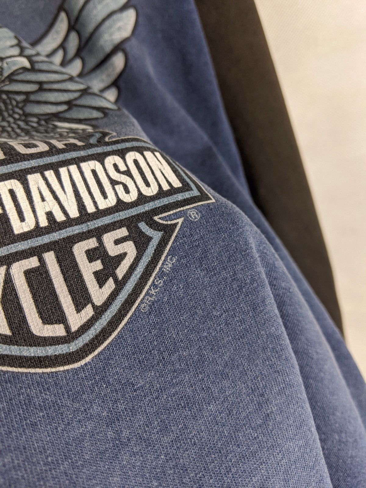 Harley Davidson VINTAGE HARLEY DAVIDSON MOTORCYCLES WESTLAND MICHIGAN Size US L / EU 52-54 / 3 - 5 Thumbnail