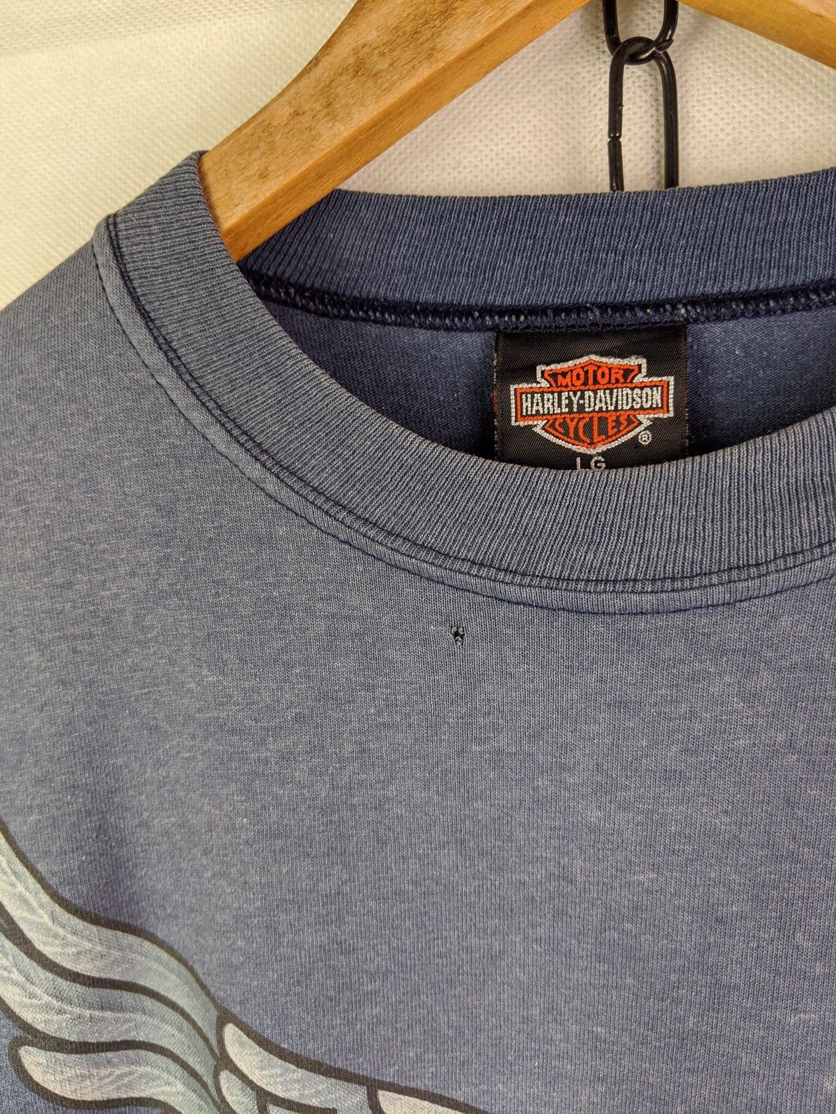 Harley Davidson VINTAGE HARLEY DAVIDSON MOTORCYCLES WESTLAND MICHIGAN Size US L / EU 52-54 / 3 - 4 Thumbnail