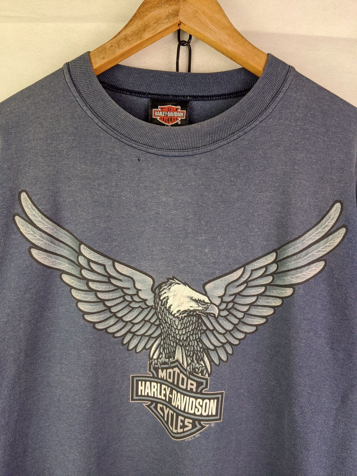 Harley Davidson VINTAGE HARLEY DAVIDSON MOTORCYCLES WESTLAND MICHIGAN Size US L / EU 52-54 / 3 - 3 Thumbnail