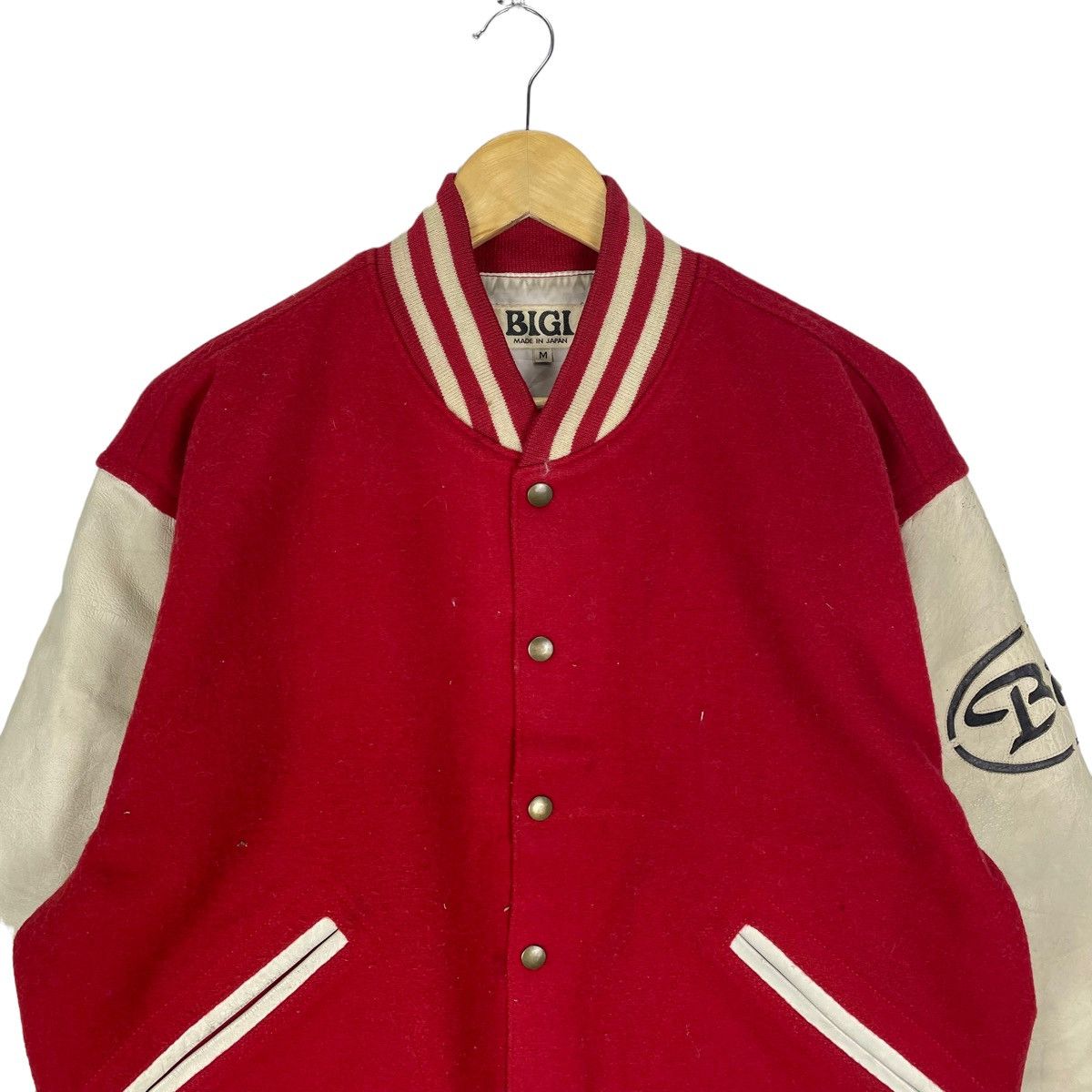 BIGI ☀️BIGI TOKYO SPIRIT VARSITY LEATHER JACKET Size US M / EU 48-50 / 2 - 3 Thumbnail