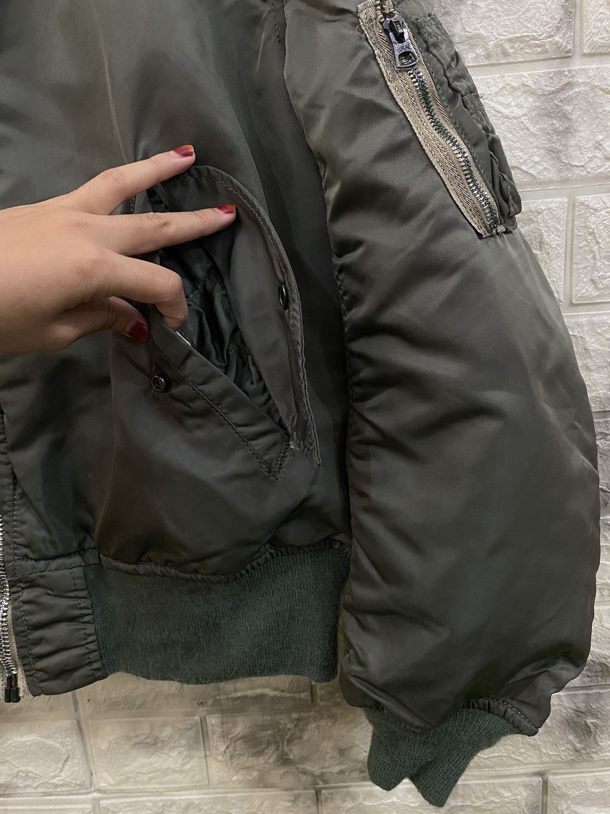 Alpha Industries × Vintage Vintage Alpha Industries Bomber Jacket Size US M / EU 48-50 / 2 - 7 Thumbnail