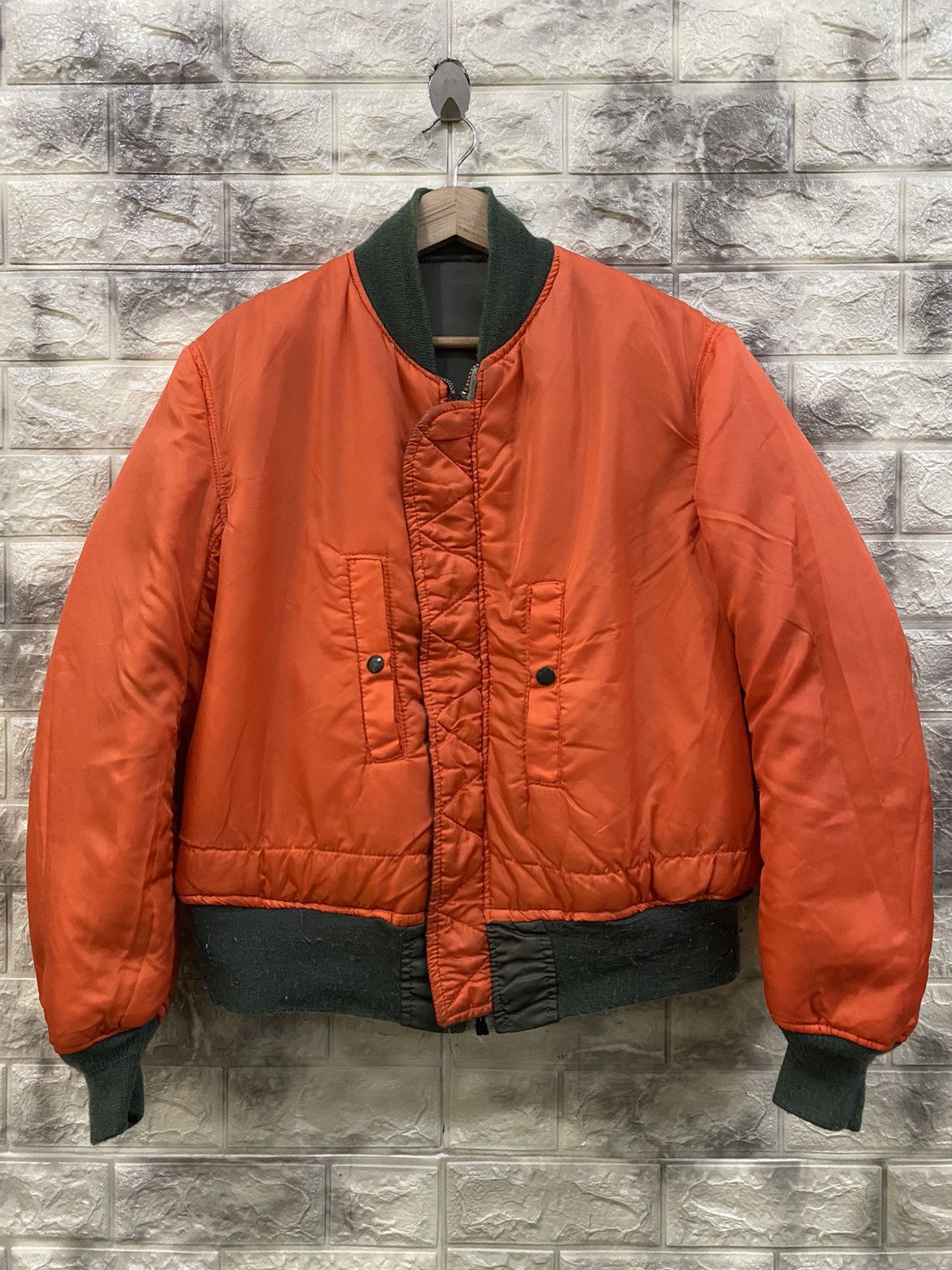 Alpha Industries × Vintage Vintage Alpha Industries Bomber Jacket Size US M / EU 48-50 / 2 - 14 Thumbnail