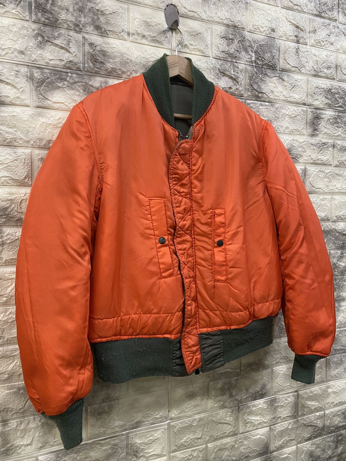 Alpha Industries × Vintage Vintage Alpha Industries Bomber Jacket Size US M / EU 48-50 / 2 - 16 Thumbnail