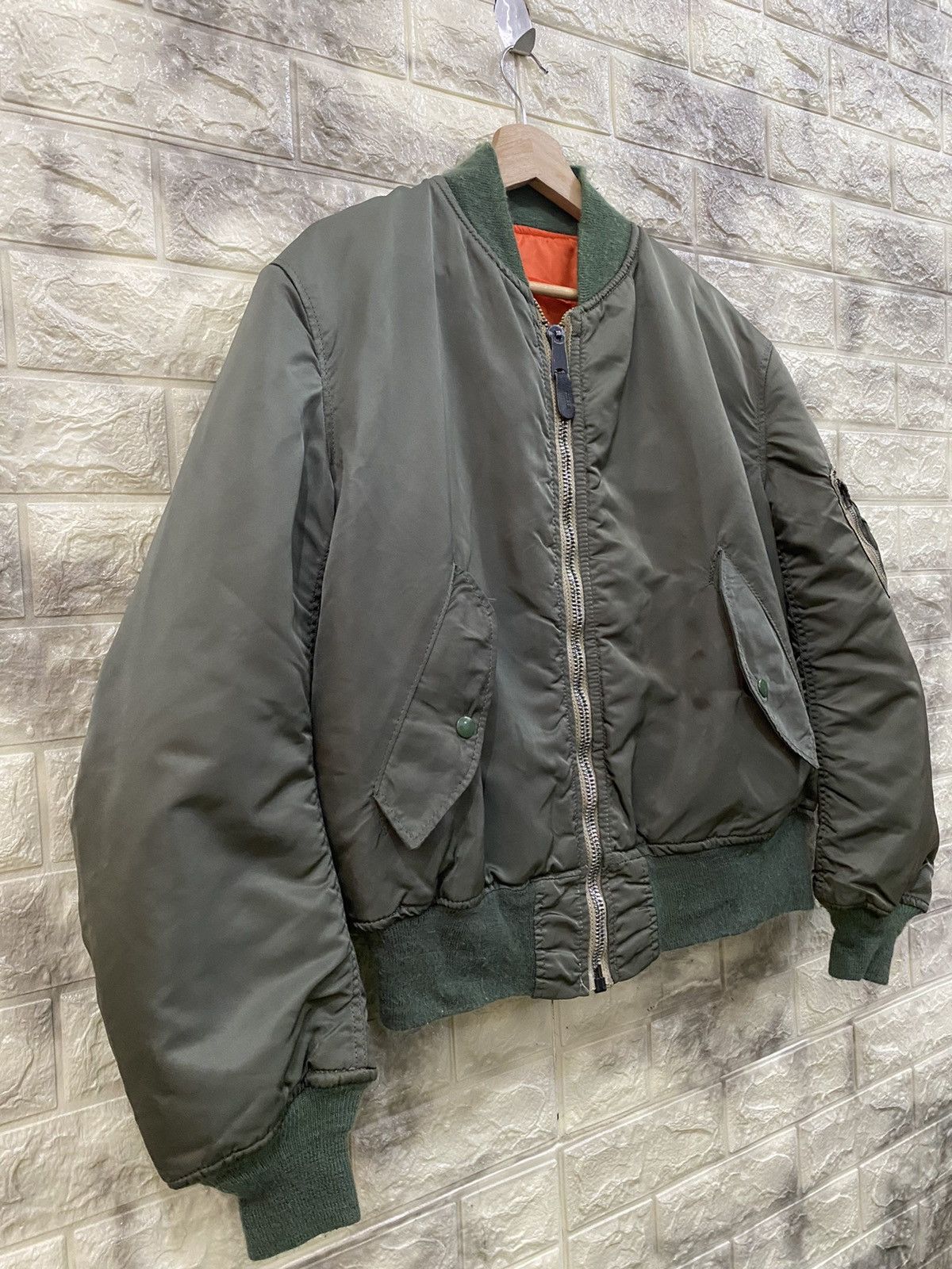 Alpha Industries × Vintage Vintage Alpha Industries Bomber Jacket Size US M / EU 48-50 / 2 - 4 Thumbnail